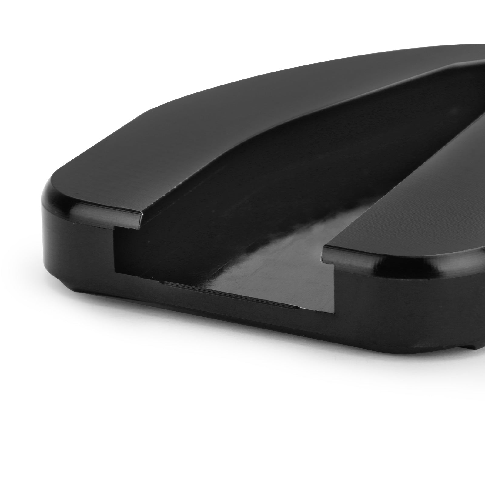 10-17 Honda Goldwing GL1800 Kickstand Stand Sidestand Extension Plate Pad Black