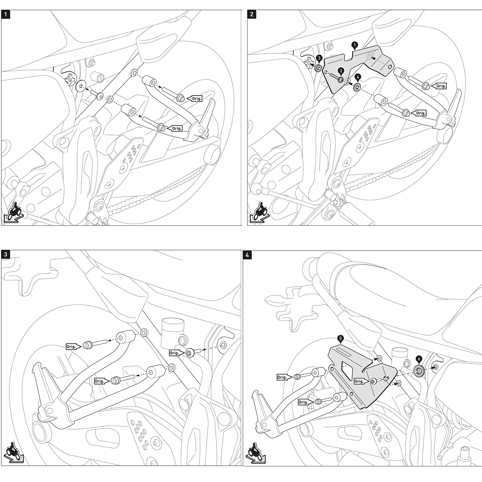 Motorfiets achterrem reservoir bewakingsklep geschikt voor Yamaha XSR 700 2015-2020