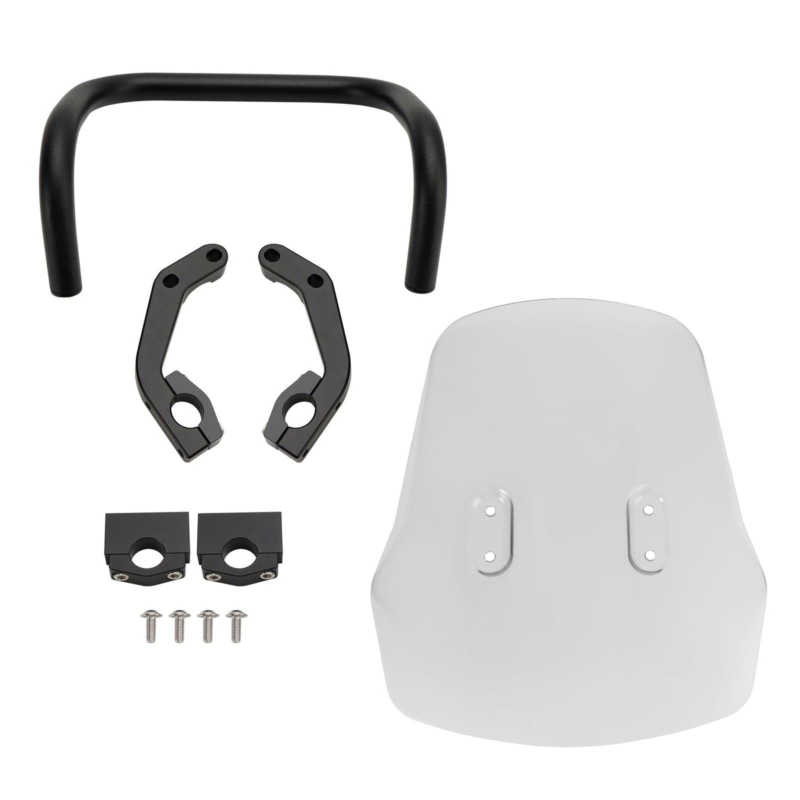 Windshield WindScreen + Bracket fit for HONDA CRF250L/S CRF250M CRF300L Monkey 125 MSX125 21-24