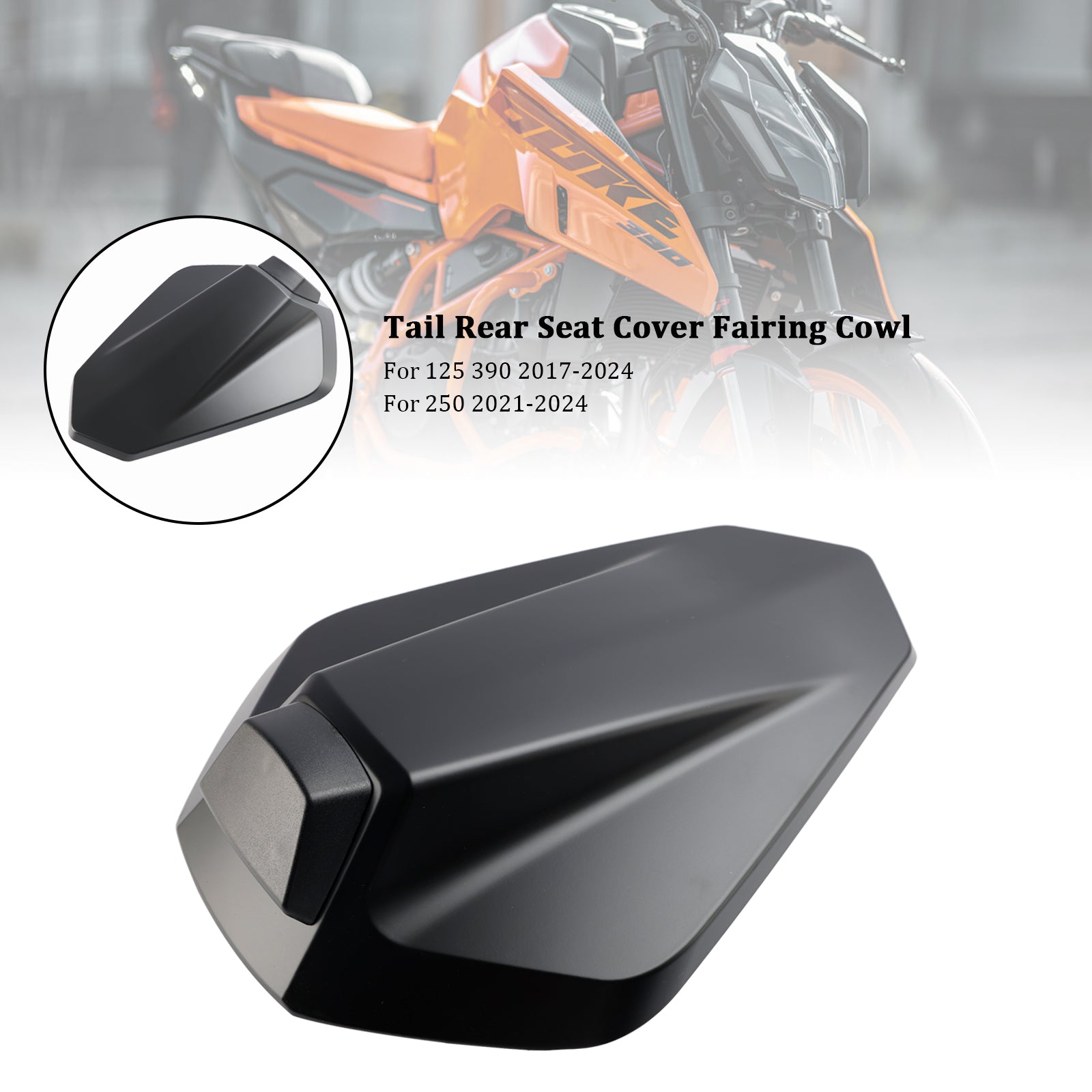 17-23 KTM 125 250 390 Tail Rear Seat Cover Fairing Cowl