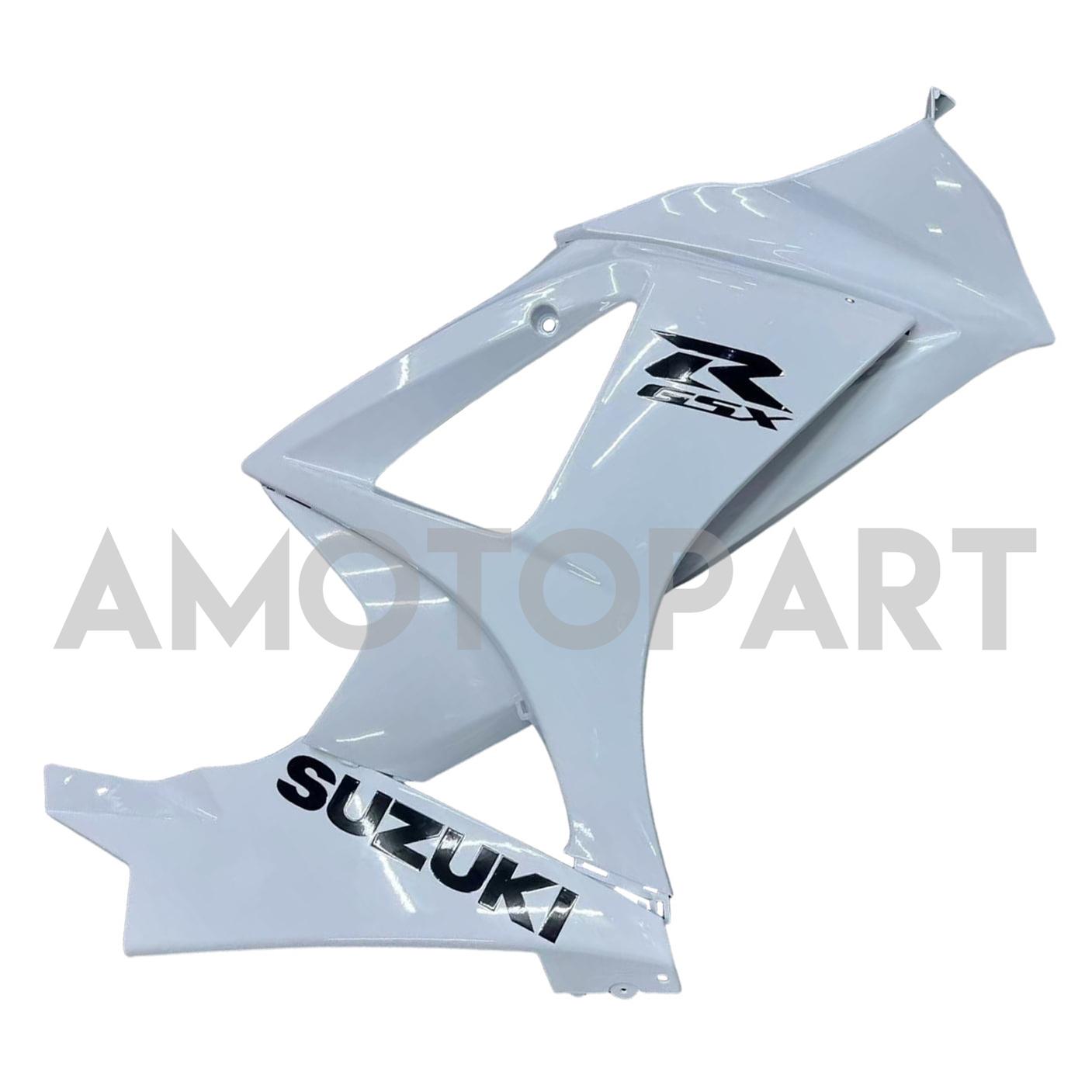 Amotopart 2007-2008 Suzuki GSXR1000 White Fairing Kit