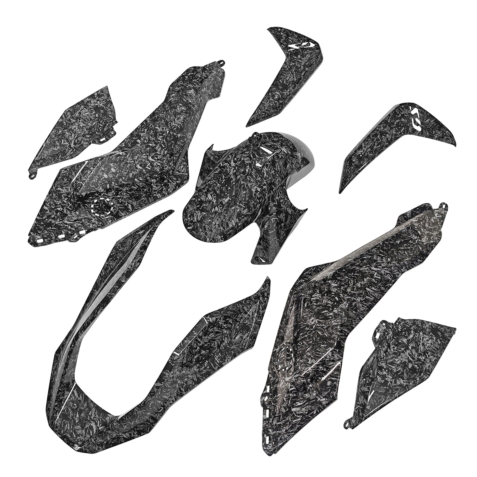 Amotopart 2024-2025 BMW R1300GS Forged Carbon Fiber Fairing Kit