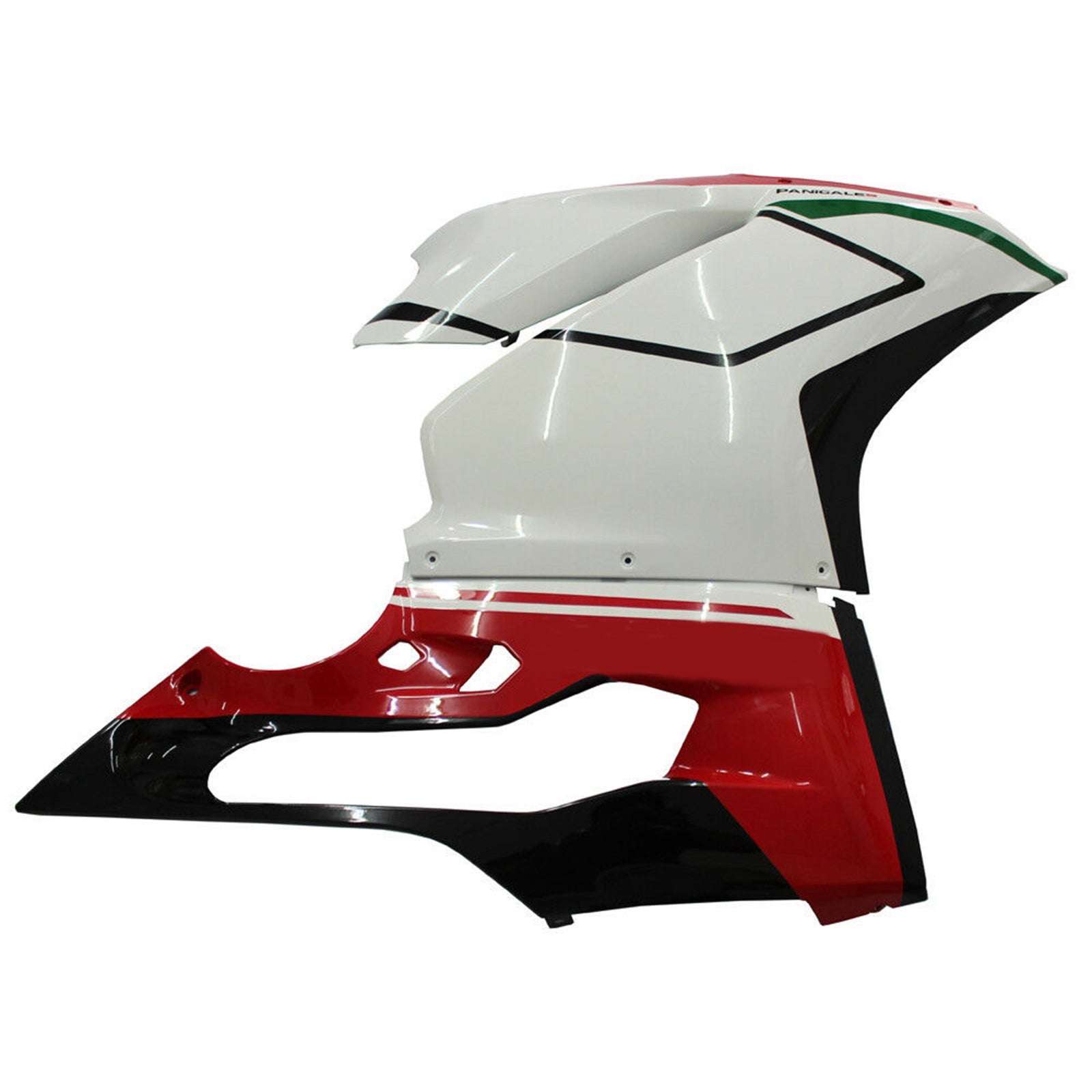 Amotopart 2015-2020 Ducati 959 White Red Fairing Kit