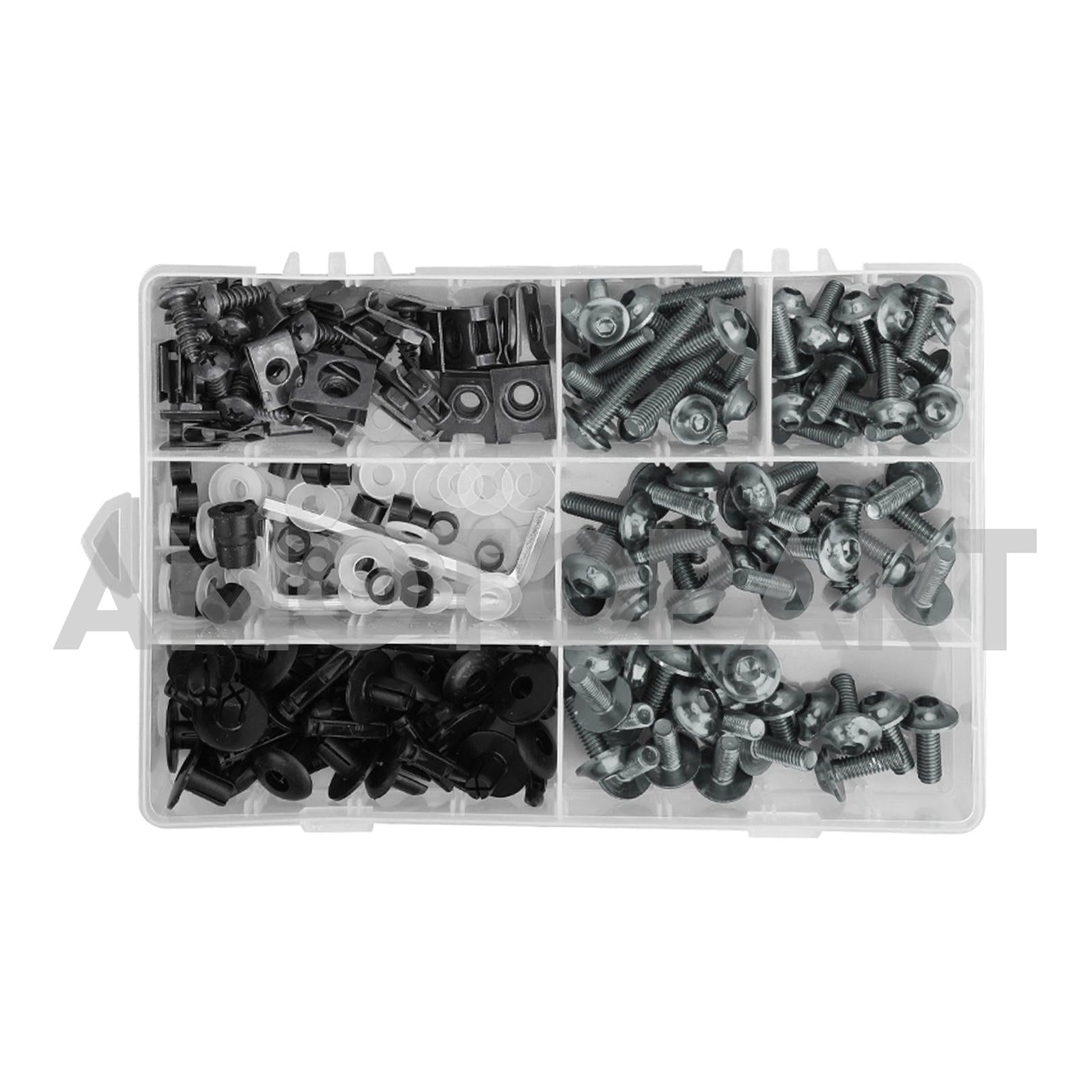 Amotopart Yamaha YZF 1000 R1 2015-2019 Gray Black Fairing Kit