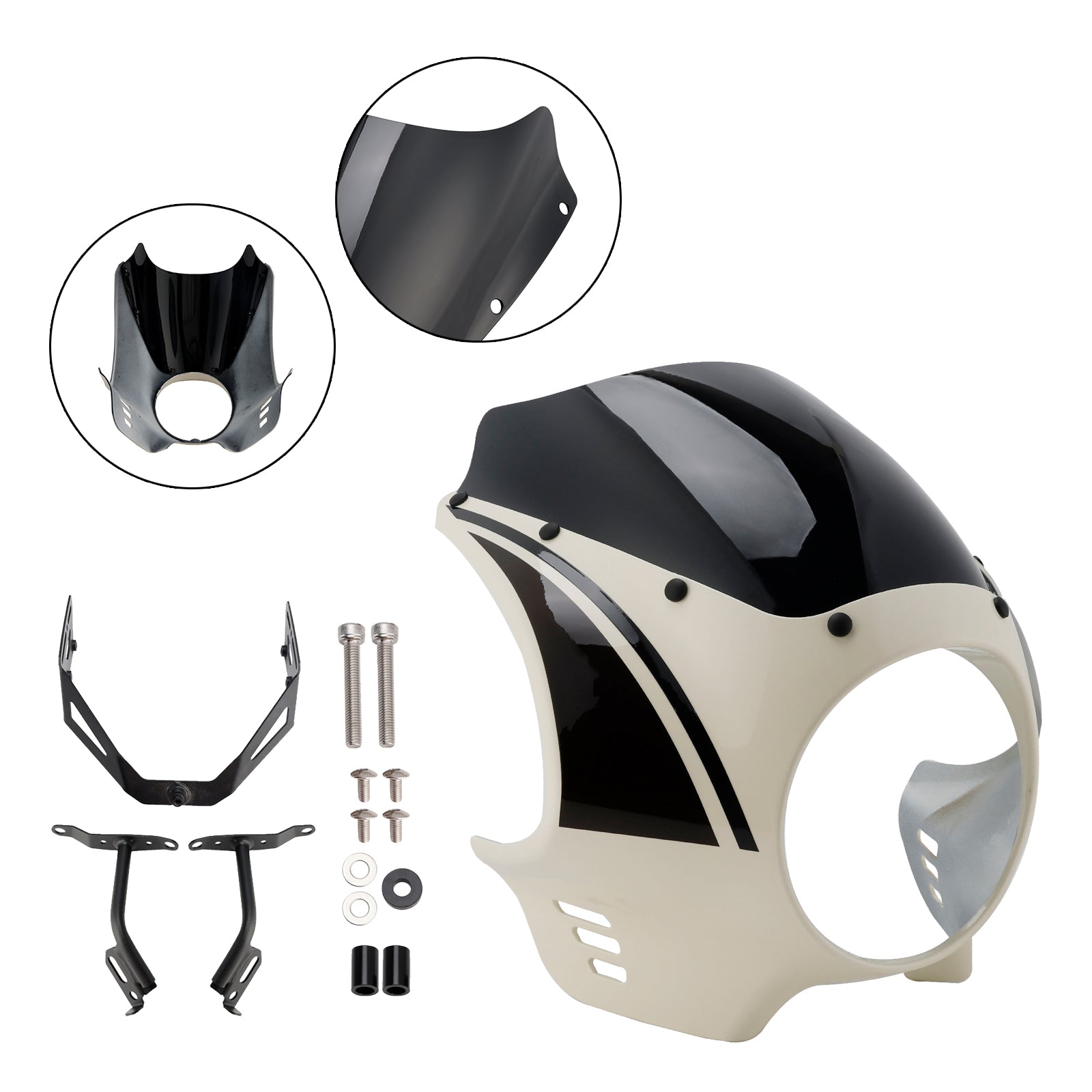 Yamaha XSR900 2022-2025 Headlight Fairing Windshield WindScreen