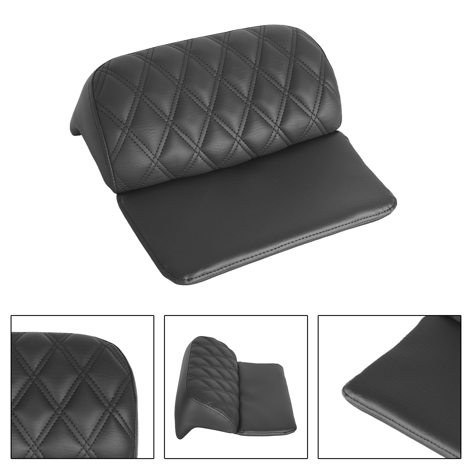 Chopped Pack Trunk Backrest Pad fit for Tour Pack Touring Road Glide Tri Glide