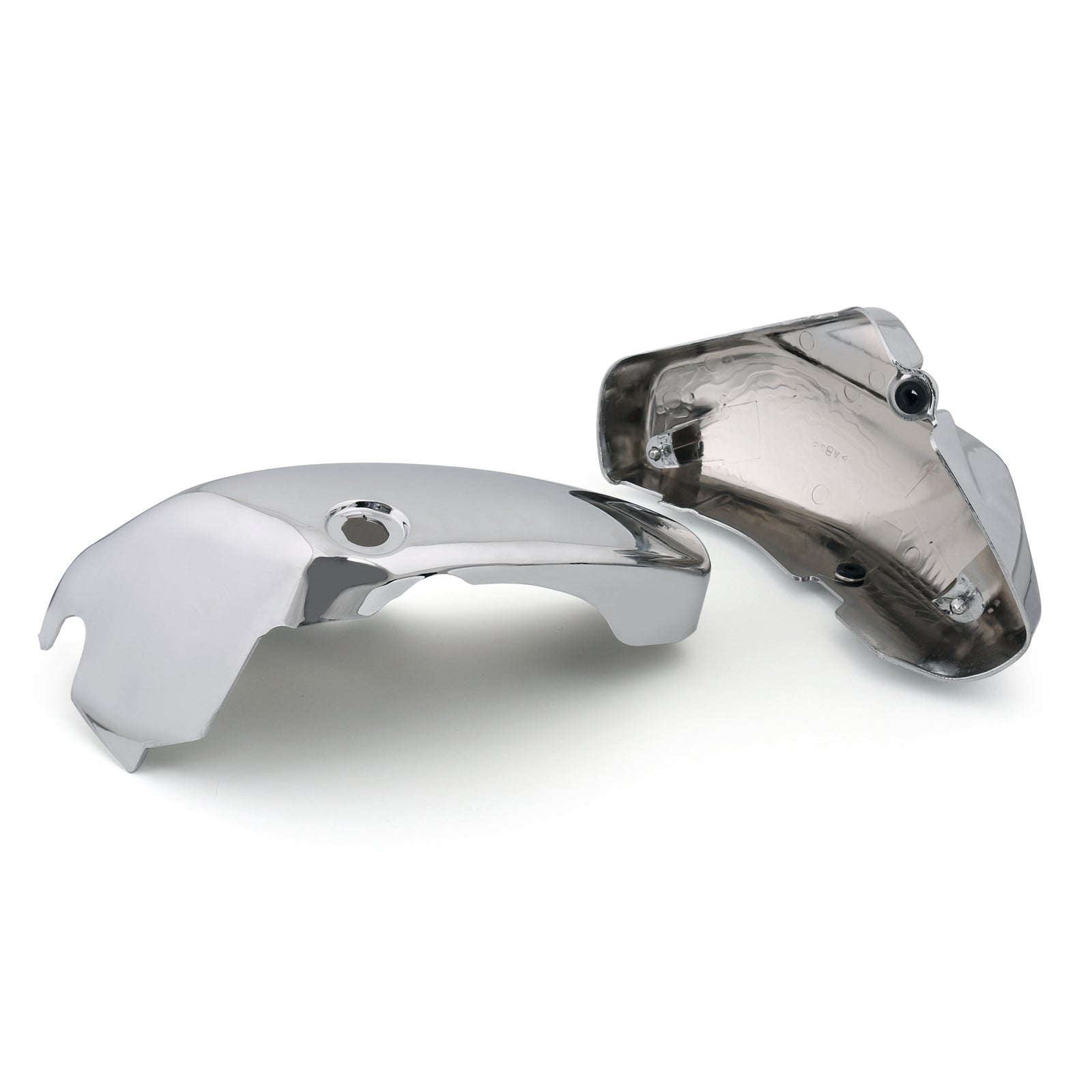 Suzuki C50 VL800 Volusia VL 800 Pair Chrome Left & Right Battery Side Covers