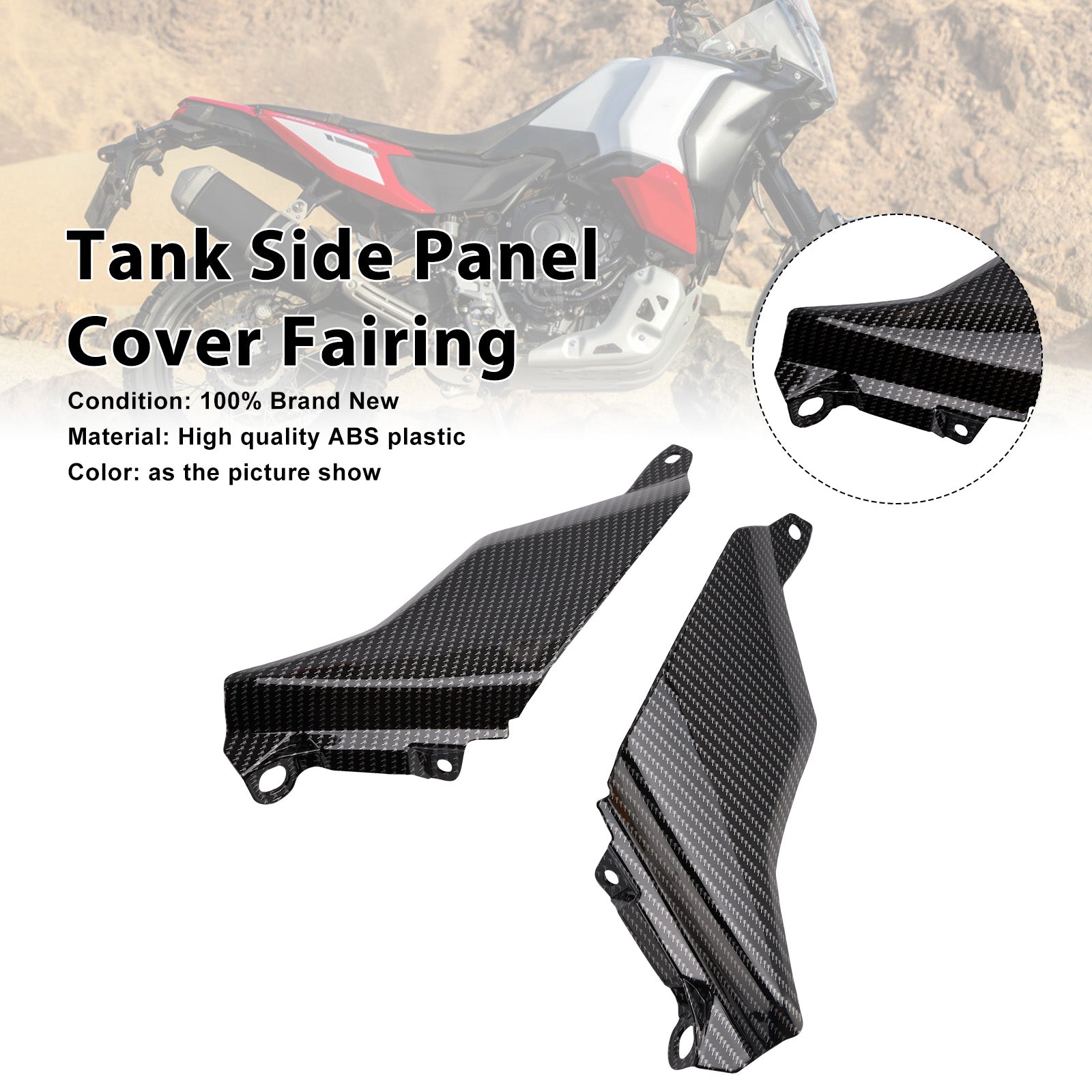 2025-2026 Yamaha Tenere 700 Tankseitenverkleidung Verkleidungsverkleidung