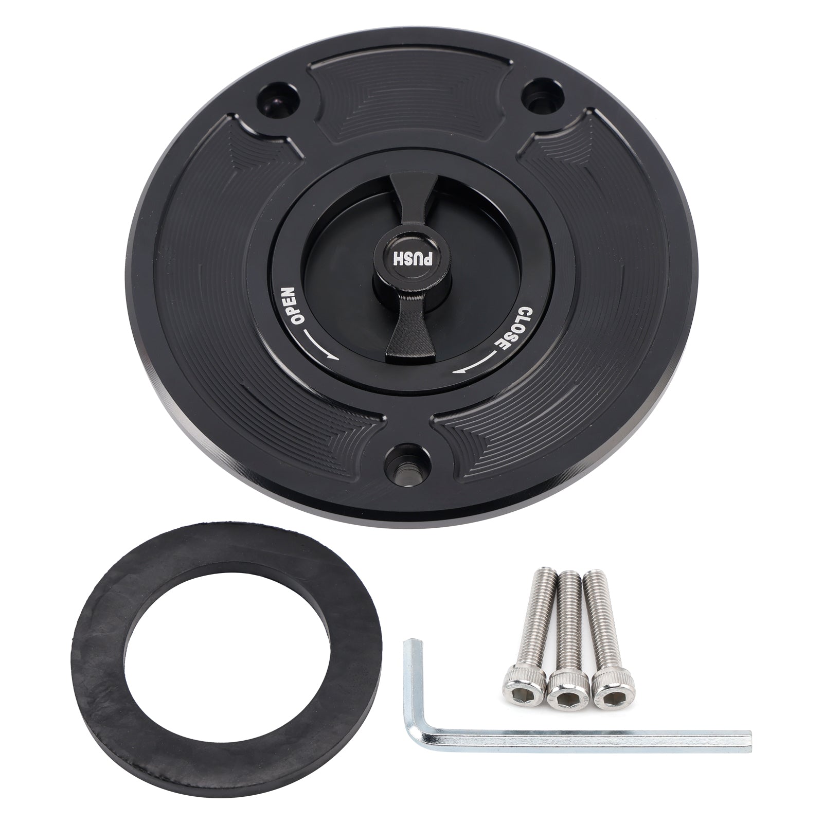 Kawasaki ZZR600 05–08 ZZR1200 ZRX1200 02–05 Schnellverschluss-Tankdeckel