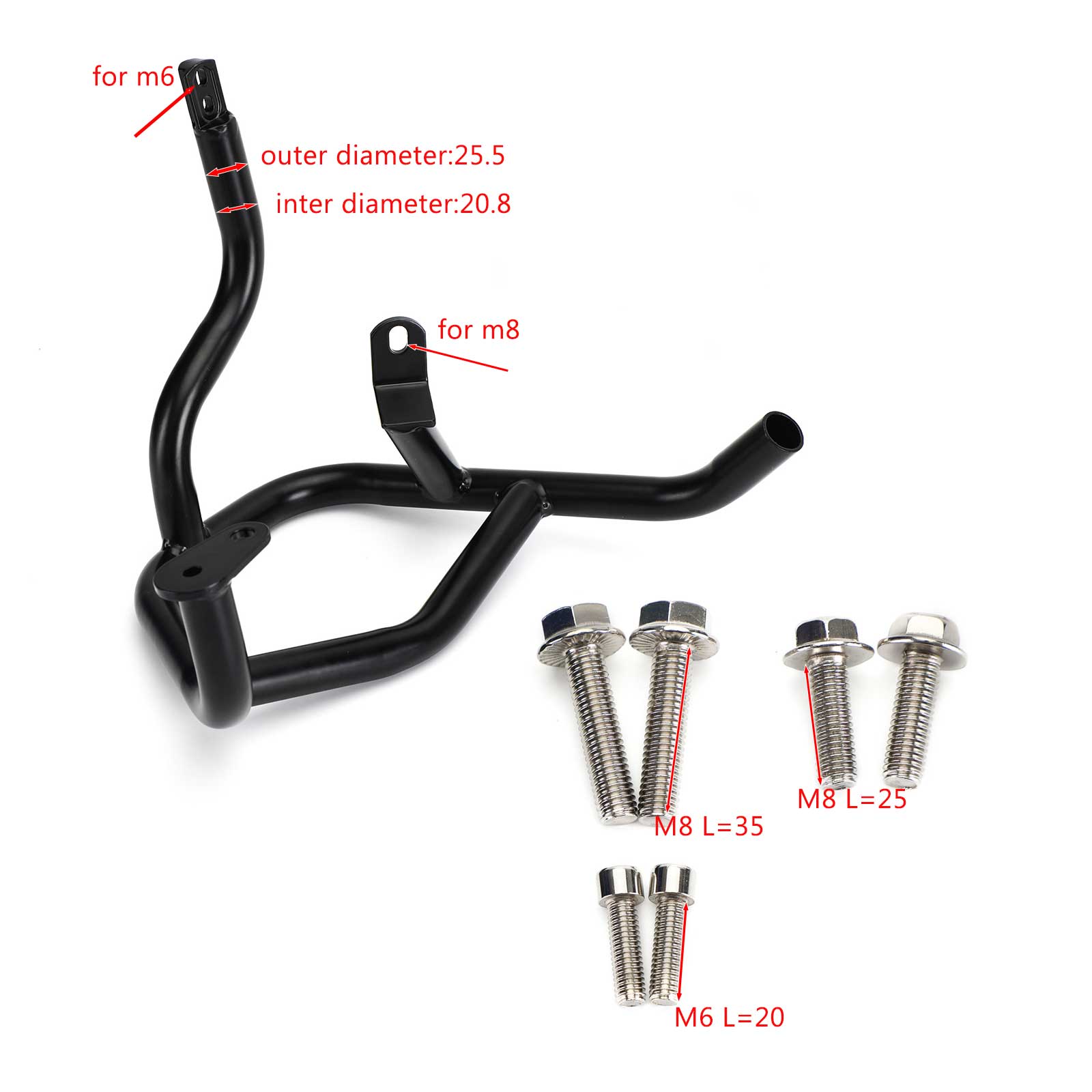 20-21 TR Tiger 900 All Model Lower Crash Bars Engine Guards