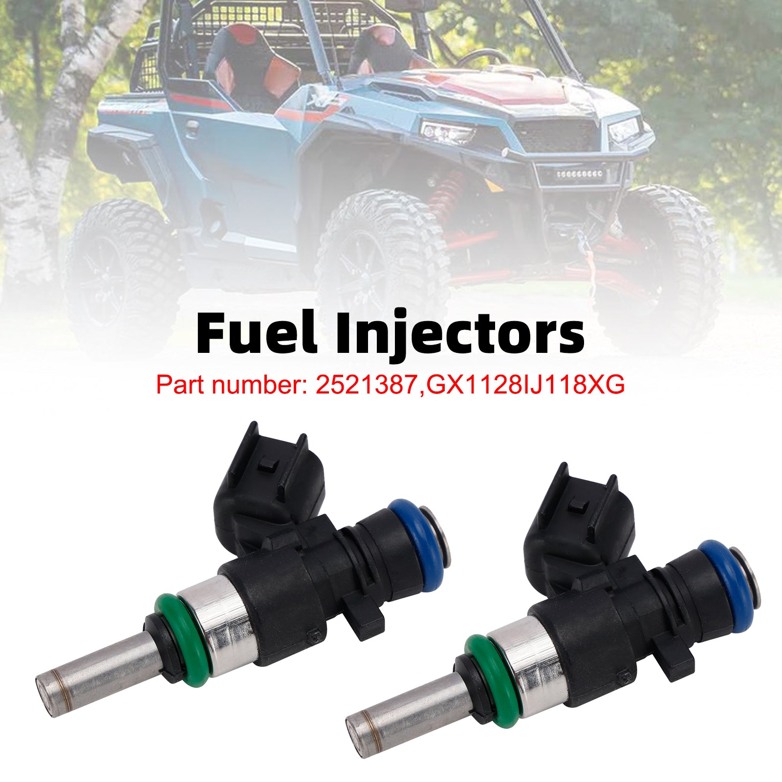 2017-2026 Polaris RZR XP 1000 2PC 2521387 Inyectores de combustible GX1128IJ118XG