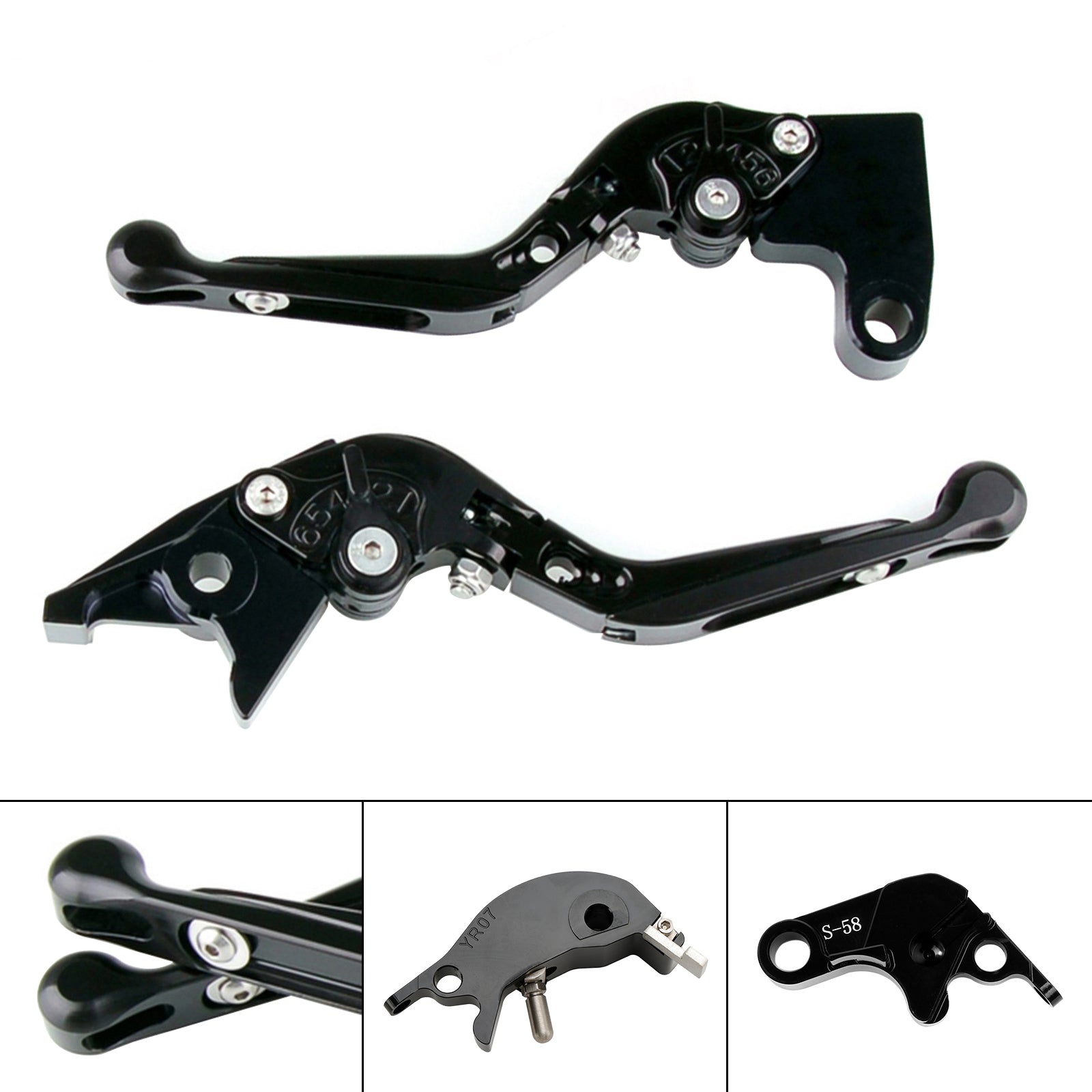 22-23 YAMAHA YZF R7 MT-10/SP FZ-10/SP Adjustable Clutch Brake Lever