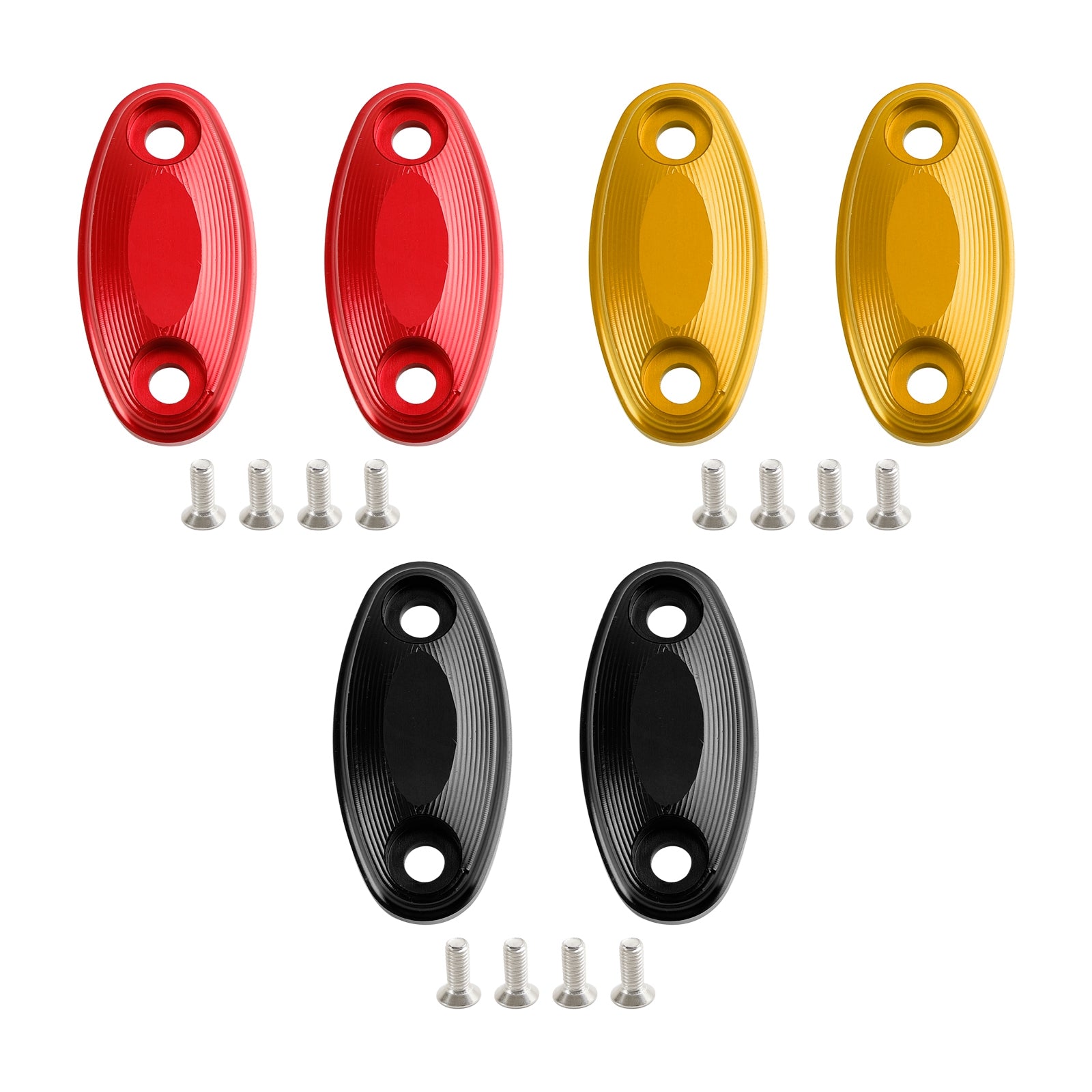 14-19 Honda CBR650R CBR650F CNC Mirror Excluir placas de bloqueio