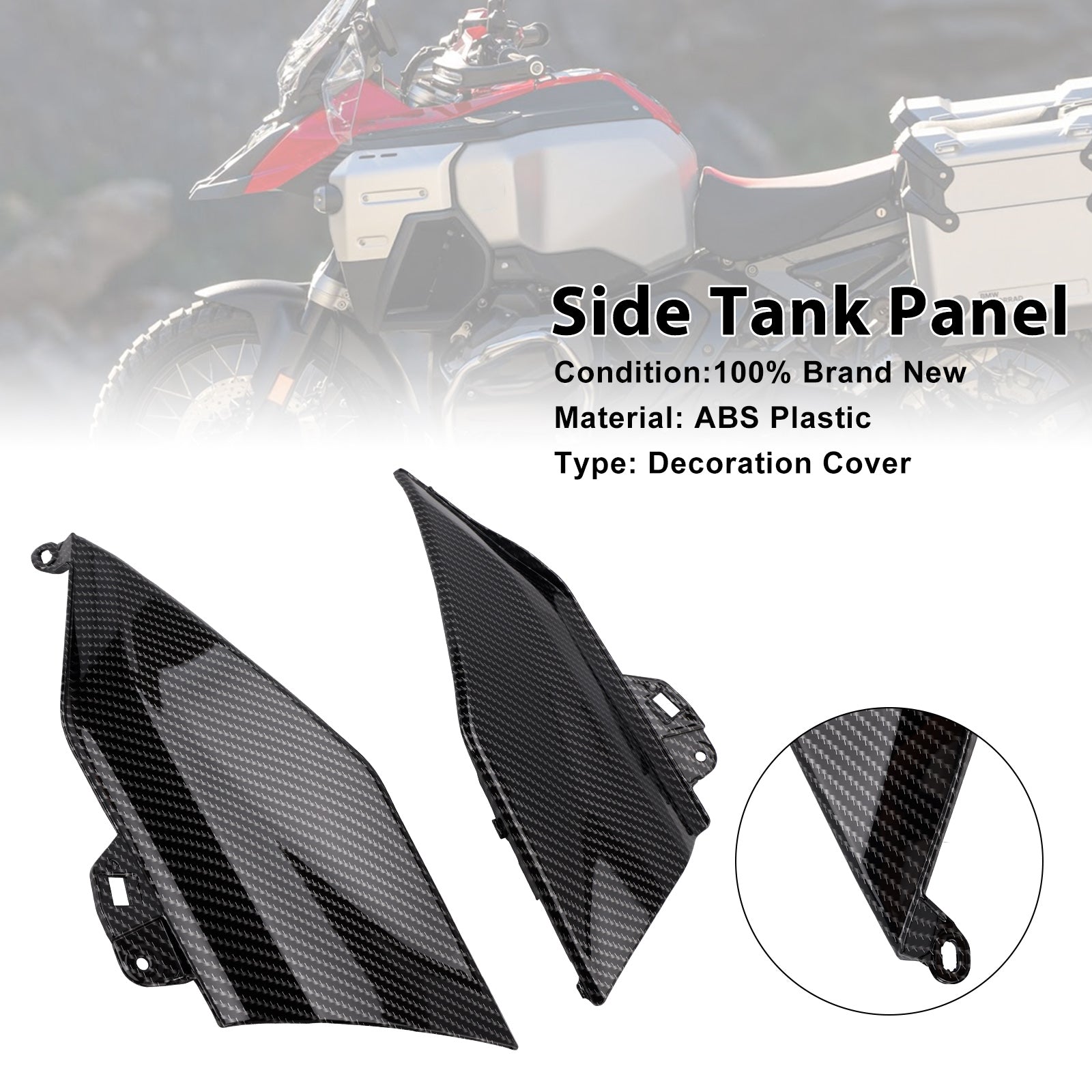 2024-2025 BMW R1300G SSide Gas Tank Middle Panel Fairing Cowl