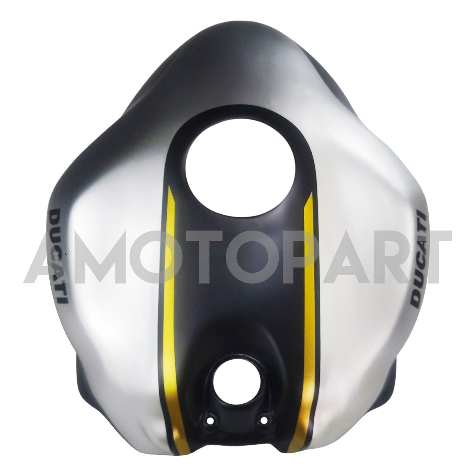 Amotopart 2012-2015 Ducati 899 Kit de carenagem de prata preta fosca