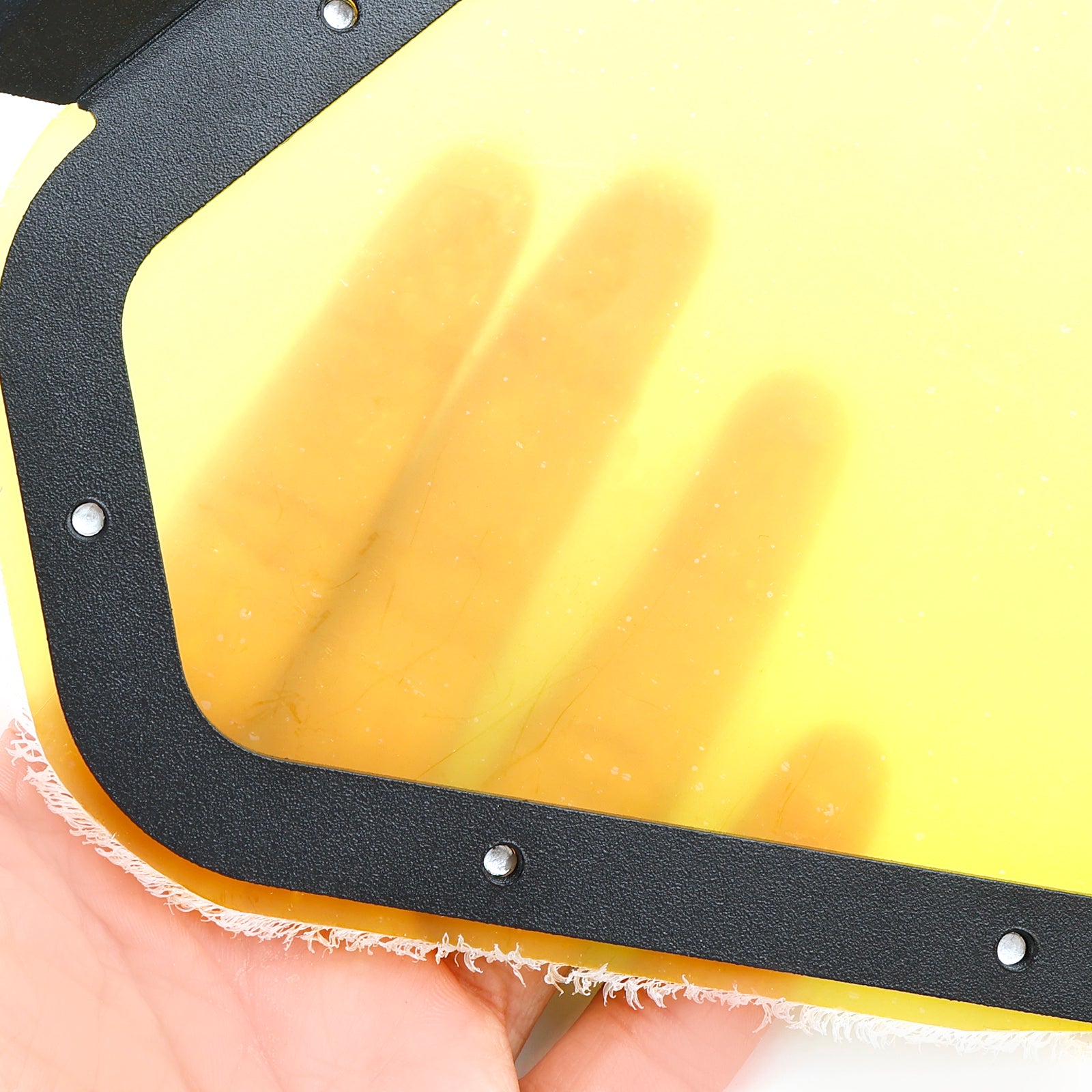 Protezione della copertura della protezione del faro anteriore in acrilico adatta per Yamaha Tenere 700 19-23