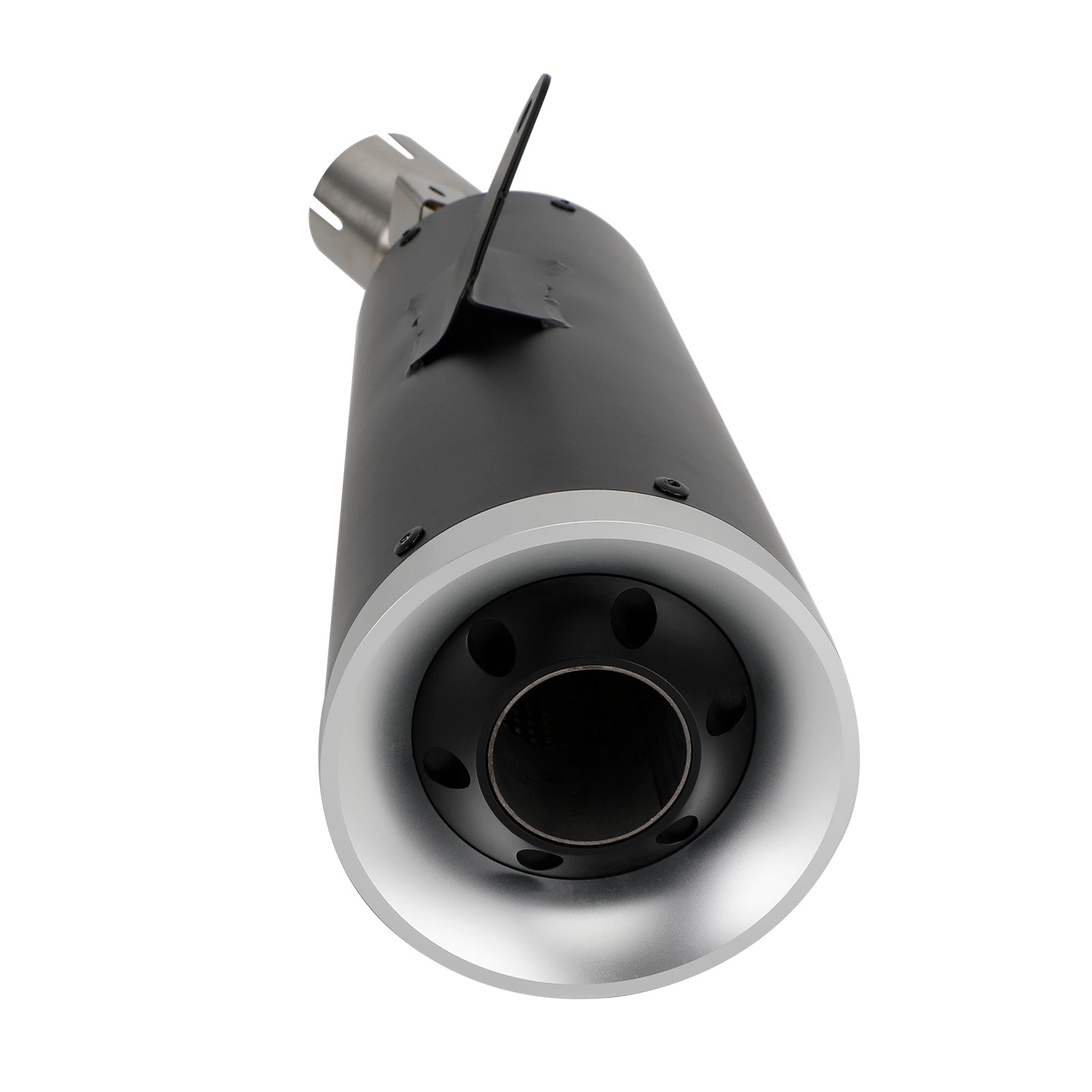 Nerezový skluz na výfukový tlumič tlumiče ocas černý pro Kawasaki Z900rs 18-23 19