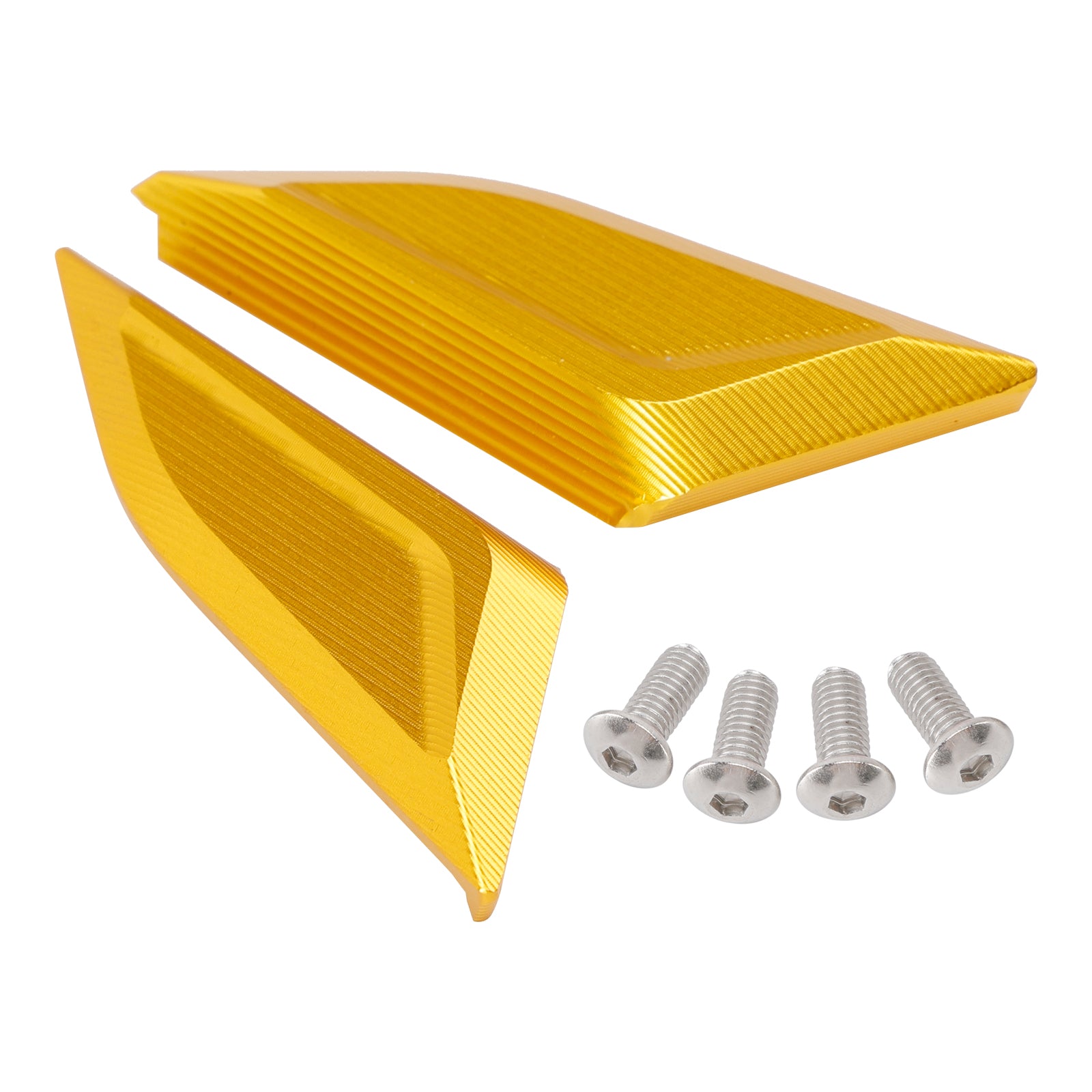 2018-2024 Ducati Panigale V4 /S/R V2 Billet Aluminum Mirror Block Off Plates