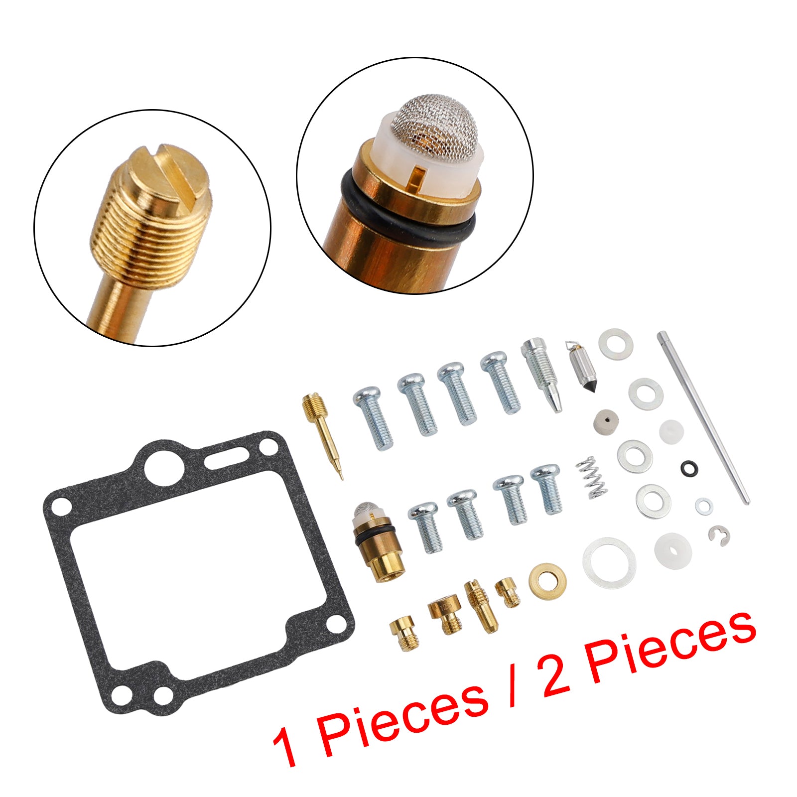 Vergaser-Reparatur-Reparatursatz für Yamaha XV750 Virago 750 von 1989–1997