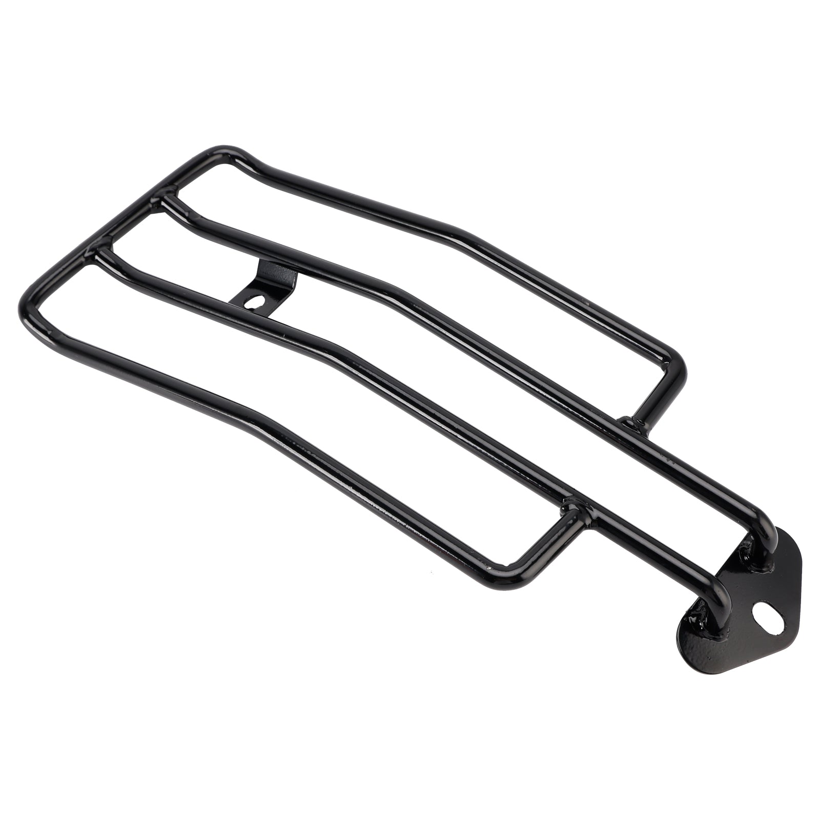 1985-2003 Sportster XL XLH 883 1200 Custom Black Solo Seat Luggage Rack