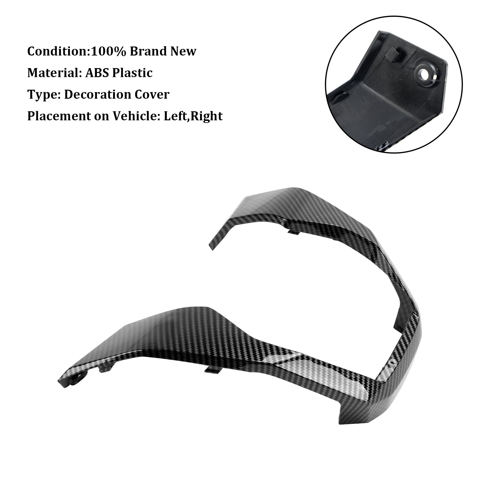 23-24 Honda Adv 160 Lenker Fahrer Mittelkasten Untere Abdeckung Verkleidung