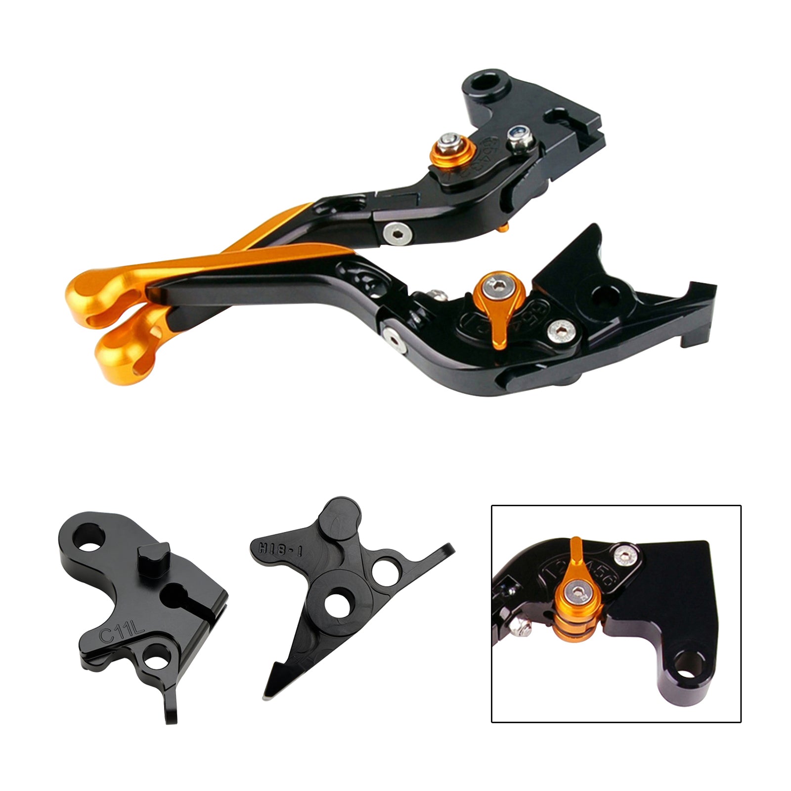 2020-2021 HONDA CRF1100L Africa Twin Regulowane dźwignia hamulca sprzęgła