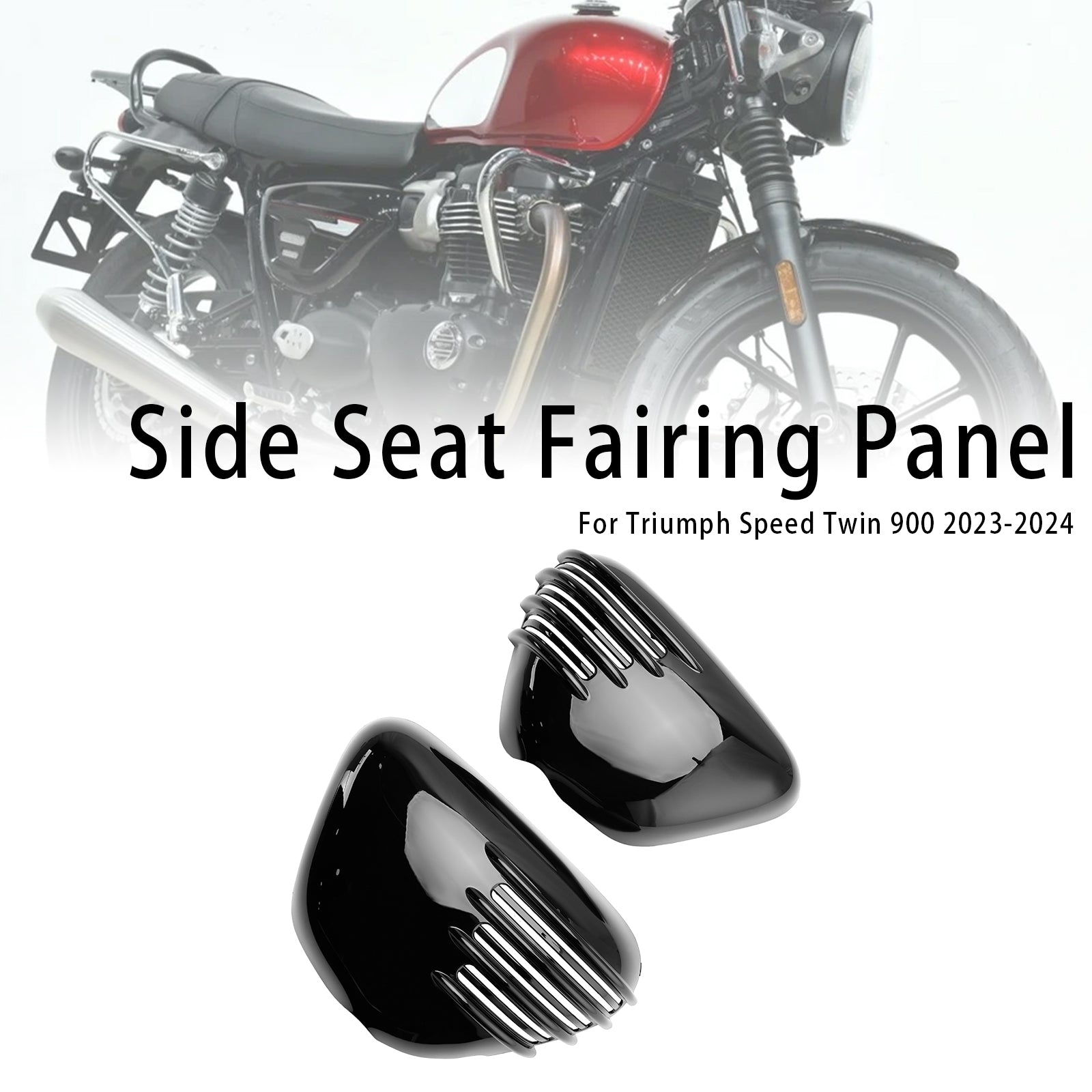 23-24 Speed Twin 900 Side Seat Fairing Panel Cowl