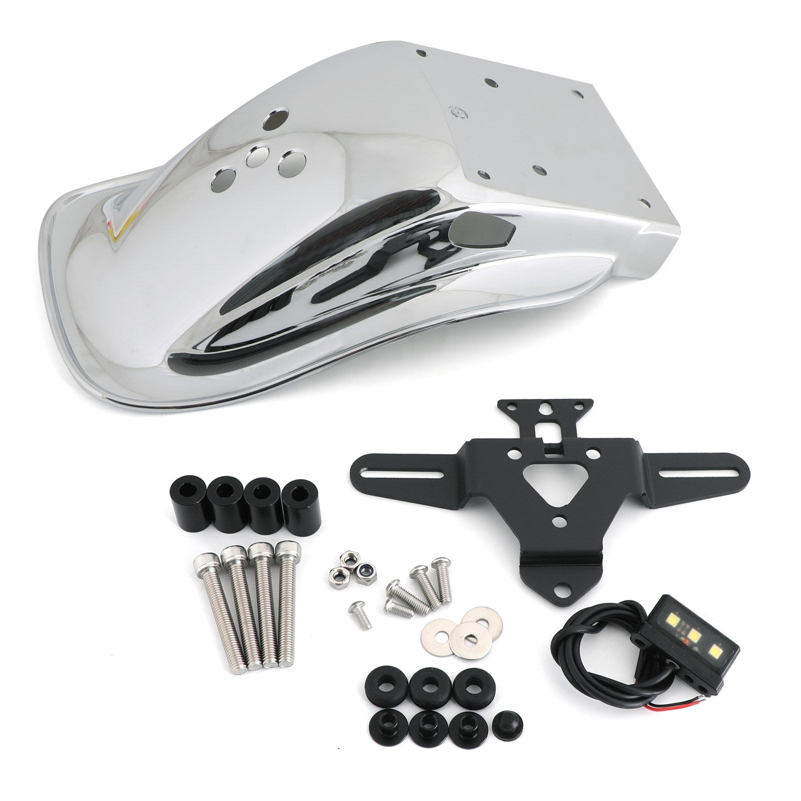 Motorcycle Rear Fender Mudguard For Kawasaki Z900 RS Z900RS Cafe 18-22 Chrome