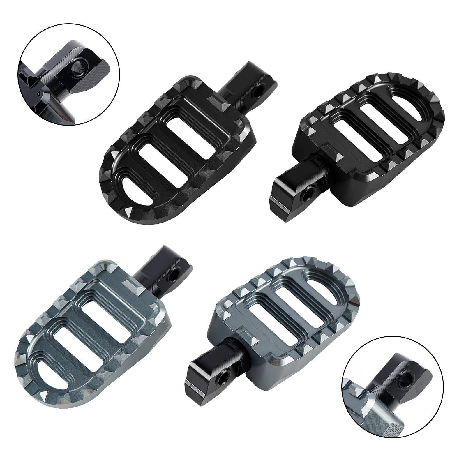 15-23 Indiase verkenner Bobber Sixty Front / Achter voetsteunen Foot Pin