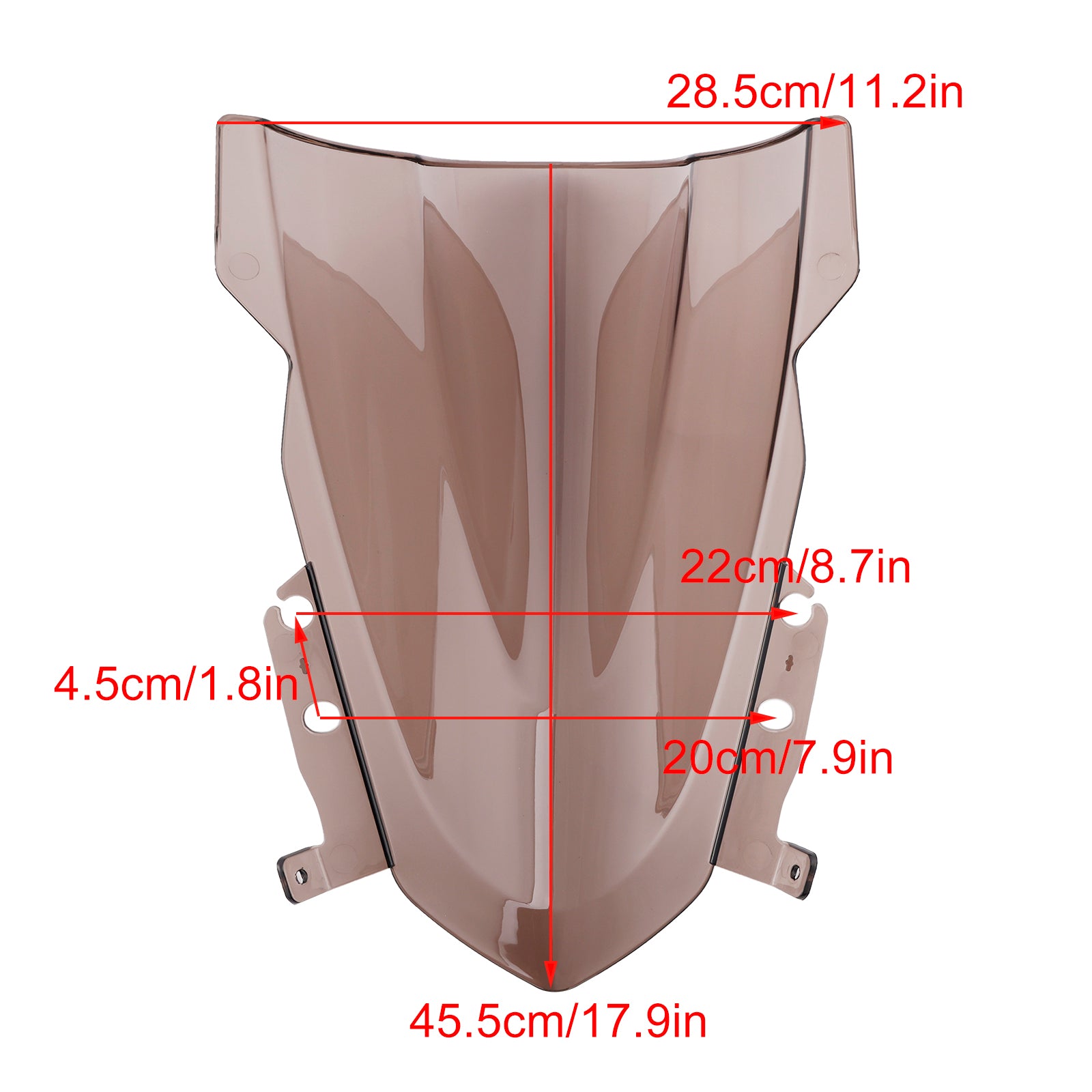 Daytona 660 2024-2025 Motorizador de parabrisas de motocicleta