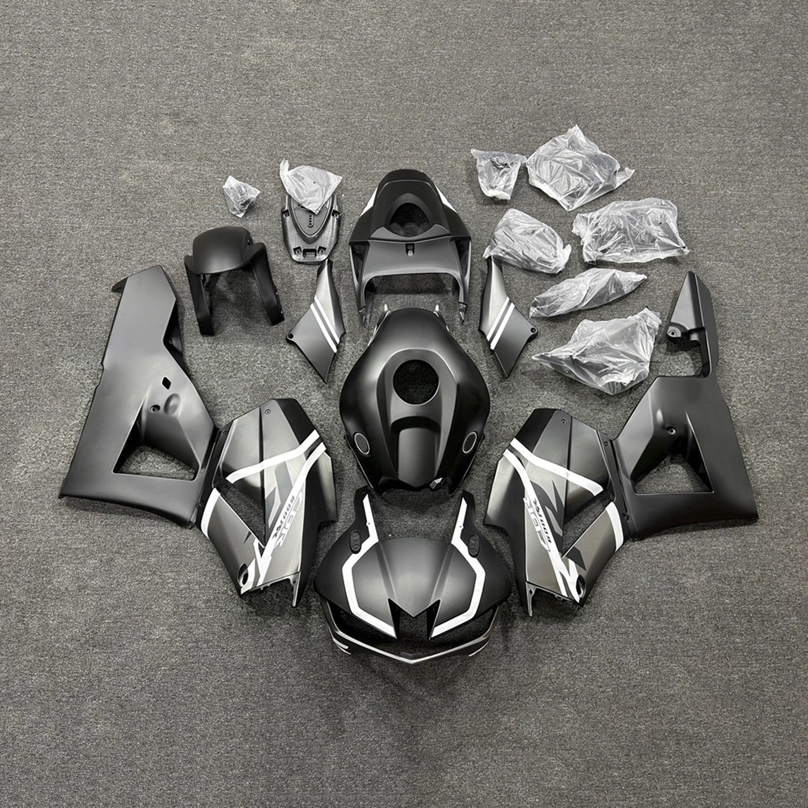 Amotopart 2013-2025 ホンダ CBR600RR マットブラック フェアリングキット