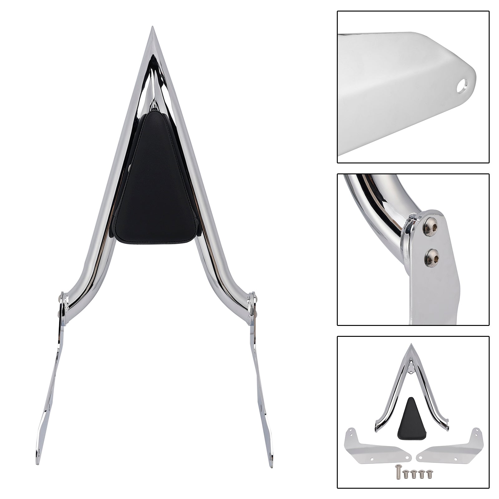 1994-2003 Honda Magna VF 750 1995-2006 Honda VF 250 Passenger Sissy Bar Backrest