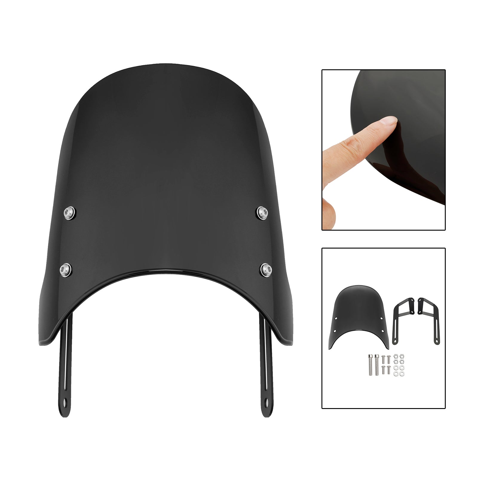 Scrambler 1200 XC XE 19-23 Street Twin 900 16-23 Windschutzscheibe