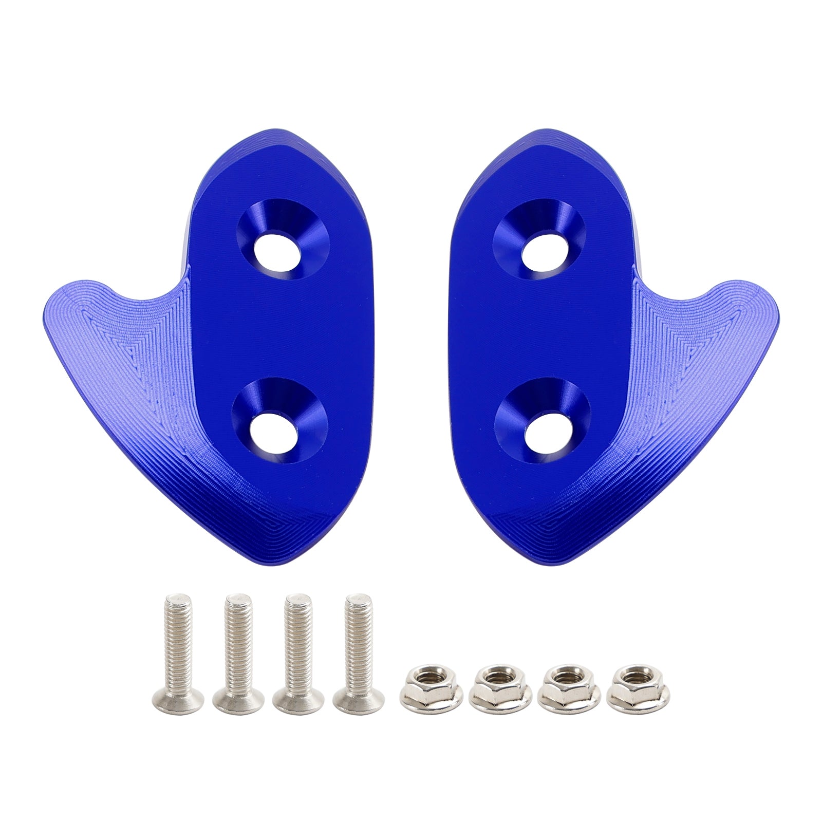 15-19 ヤマハ YZF-R1 YZF-R1M CNC ミラー削除ブランキングブロックオフプレート