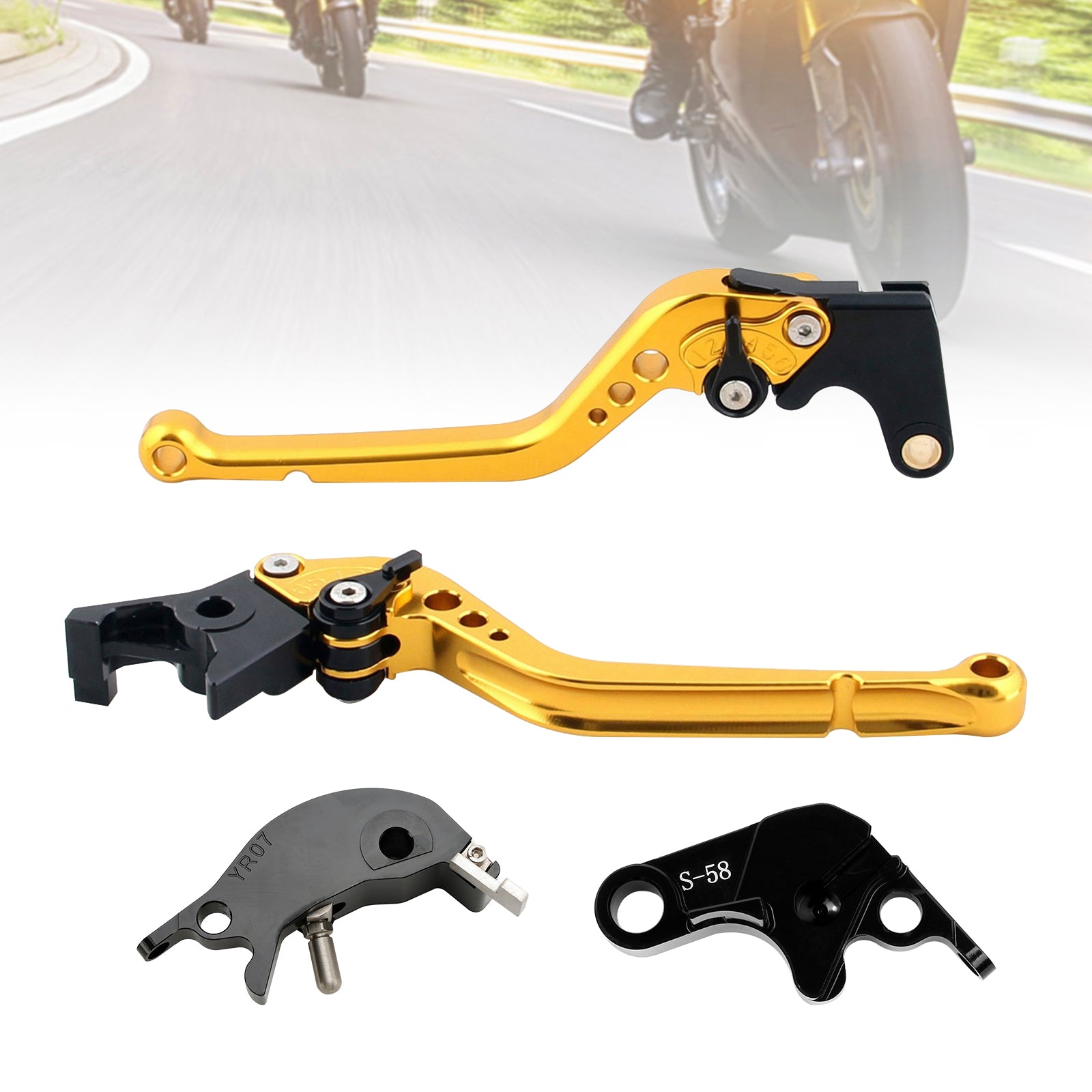 2022-23 Yamaha YZF R7 MT-10/SP FZ-10/SP Long Brax Brake Palancía