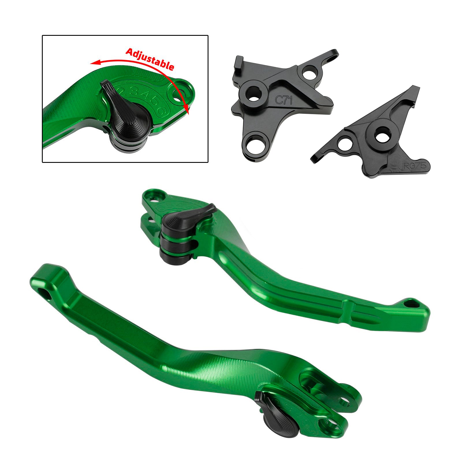 BMW R NINE T /PURE /RACER 2017-2023 CNCショートクラッチブレーキレバー