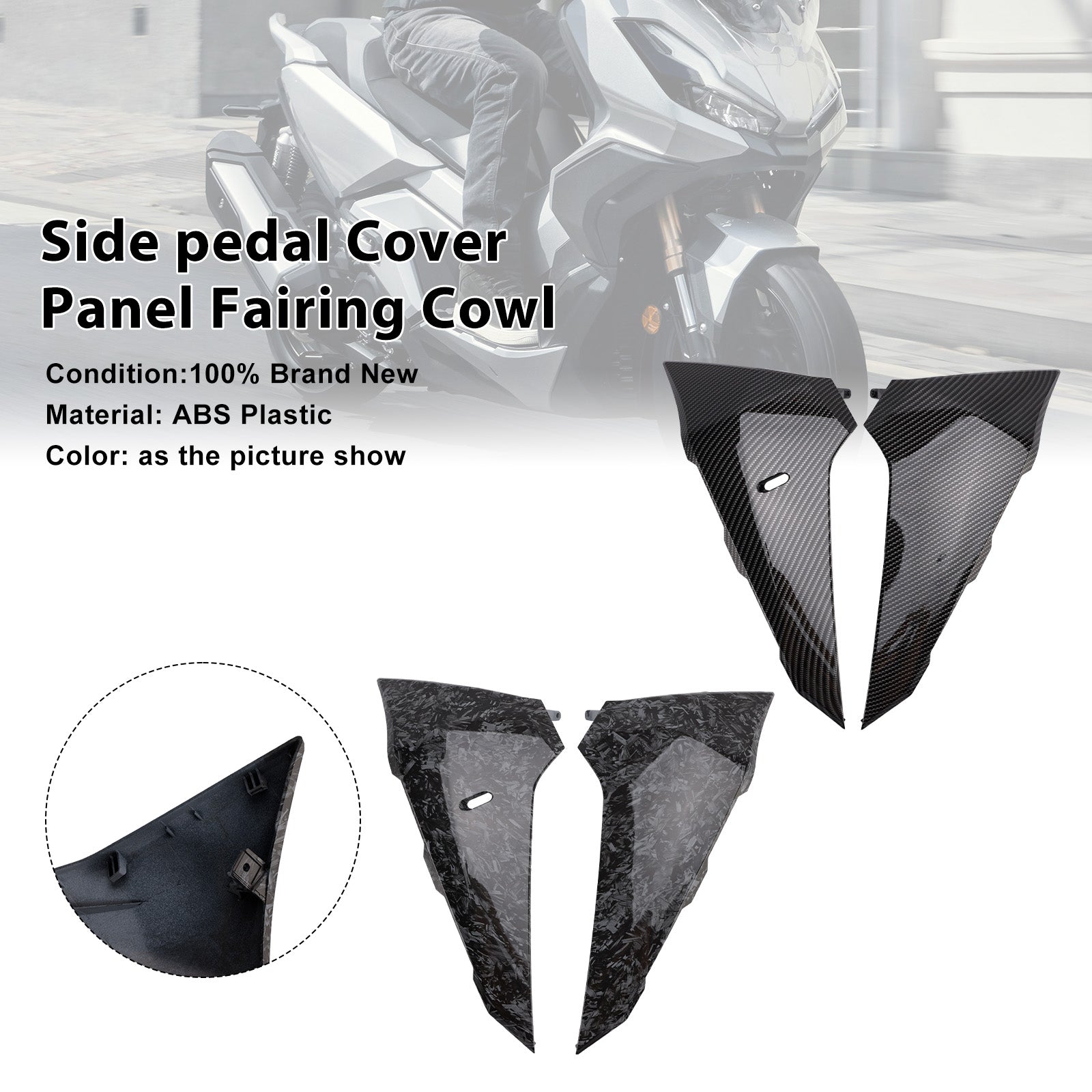 Honda ADV 350 2022-2025 Side pedal Cover Panel Fairing Cowl