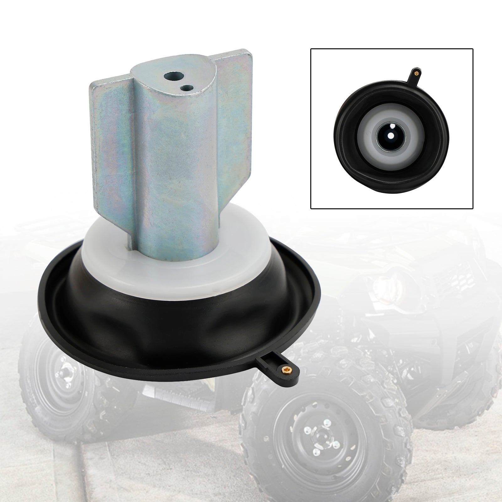 Diaphragme du piston carburateur ajustement pour Kawasaki Prairie 700 KVF650 KFX700 KVF700