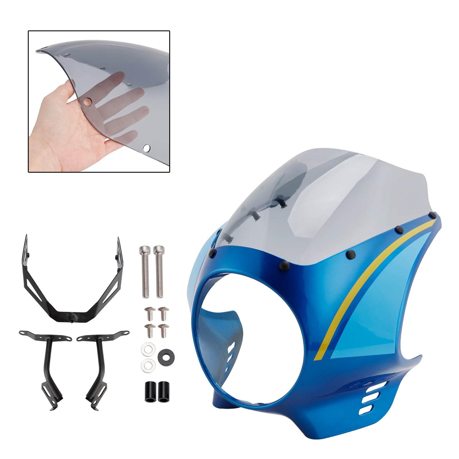 Yamaha XSR900 2022-2025 Headlight Fairing Windshield WindScreen