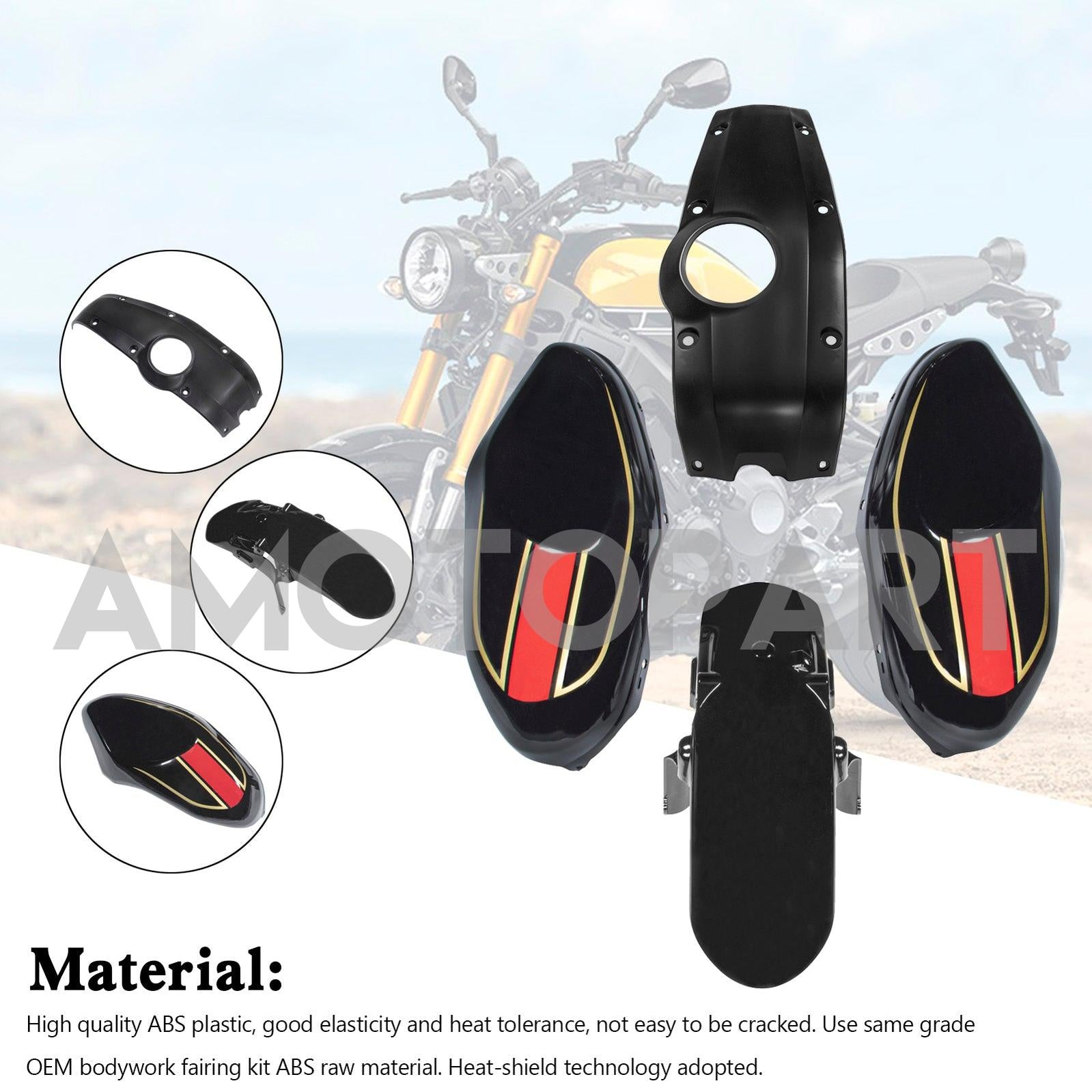 Amotopart 2016-2021 Yamaha XSR900 Fairing Kit