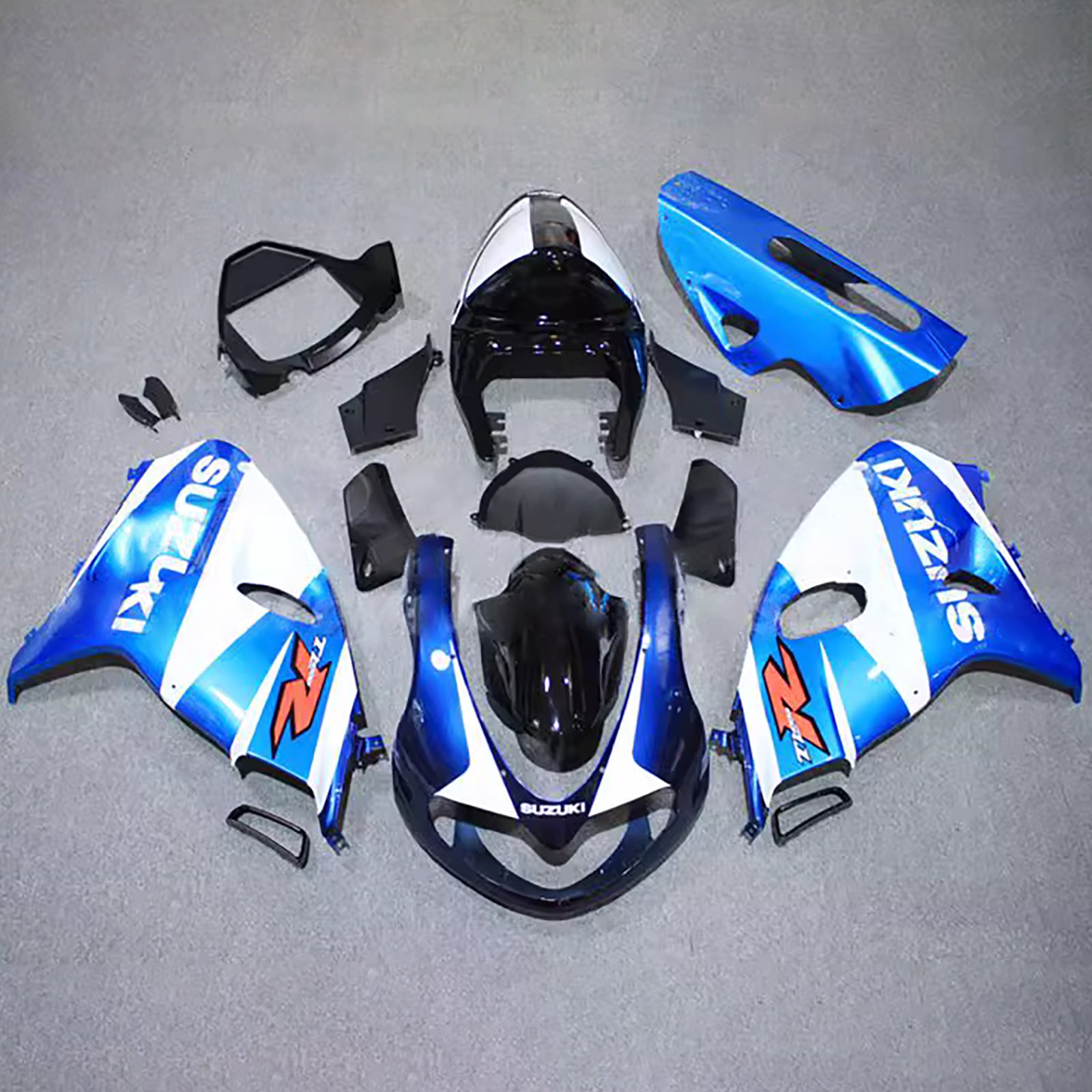 Amotopart 1998-2003 Suzuki TL1000R Blue White Red Fairing Kit