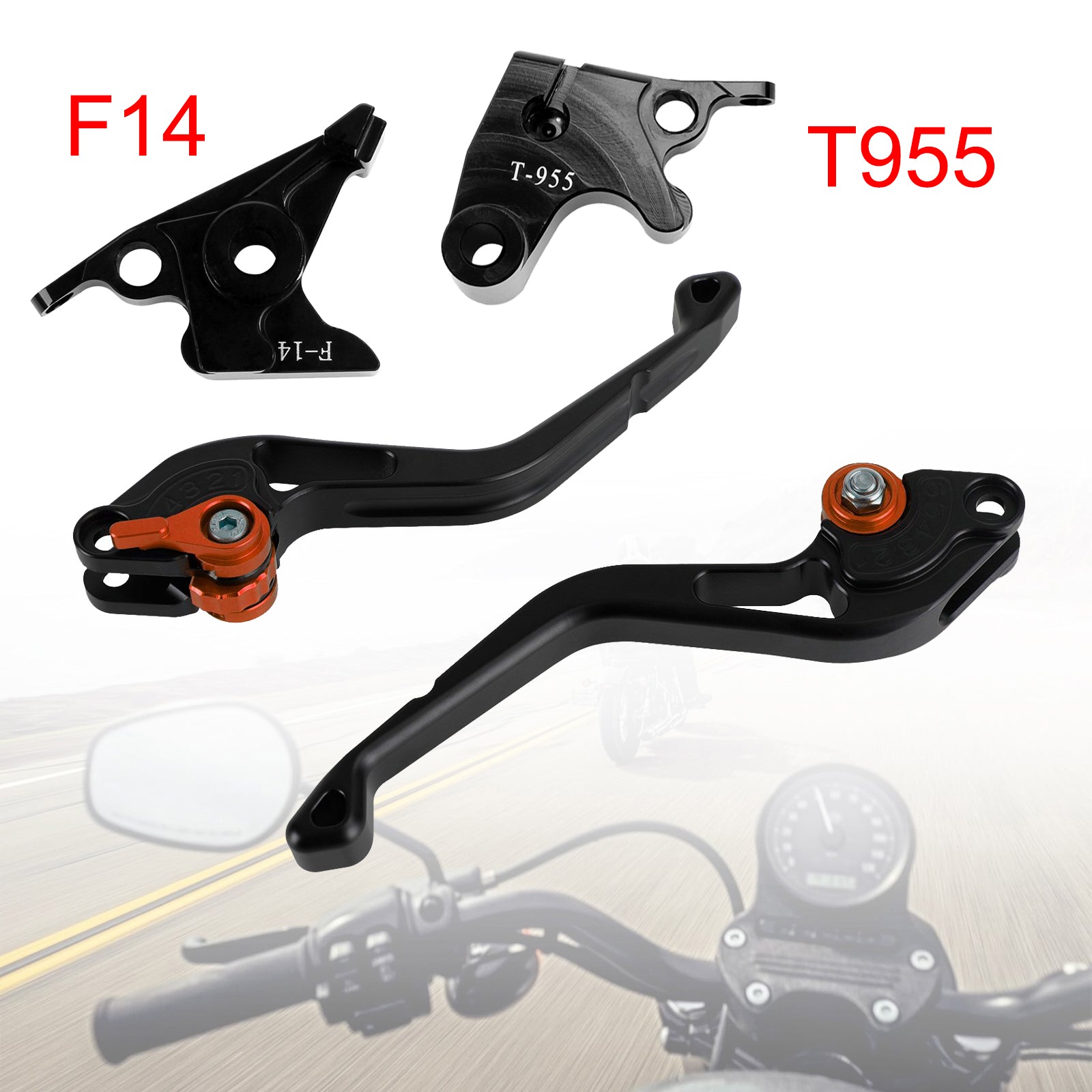 DAYTONA 955i SPRINT ST TT600 Orange NY Bremsegreb med kort kobling