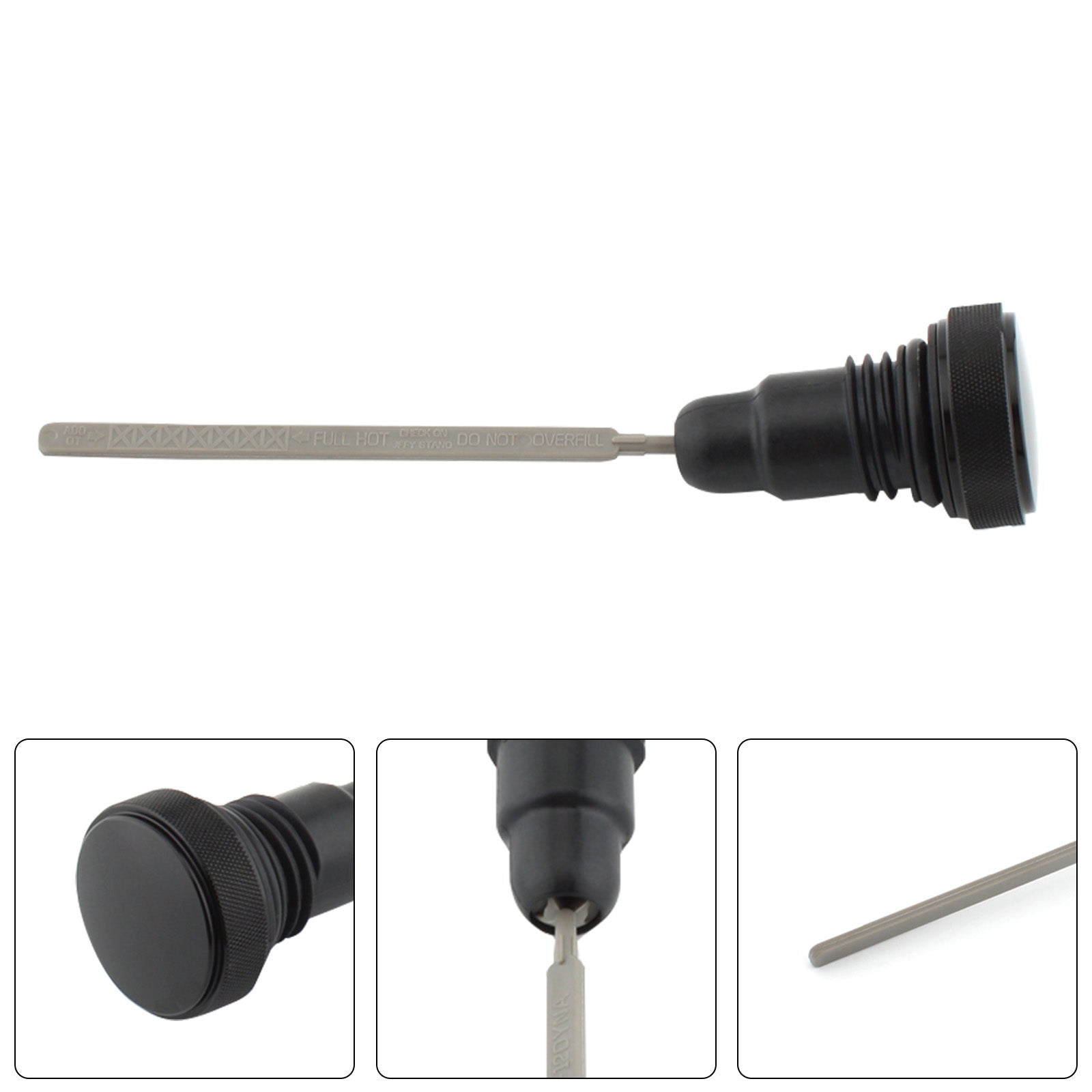 2006-2017 FXD Dyna 0710-0153 Oil Dipstick Tank Cap Plug