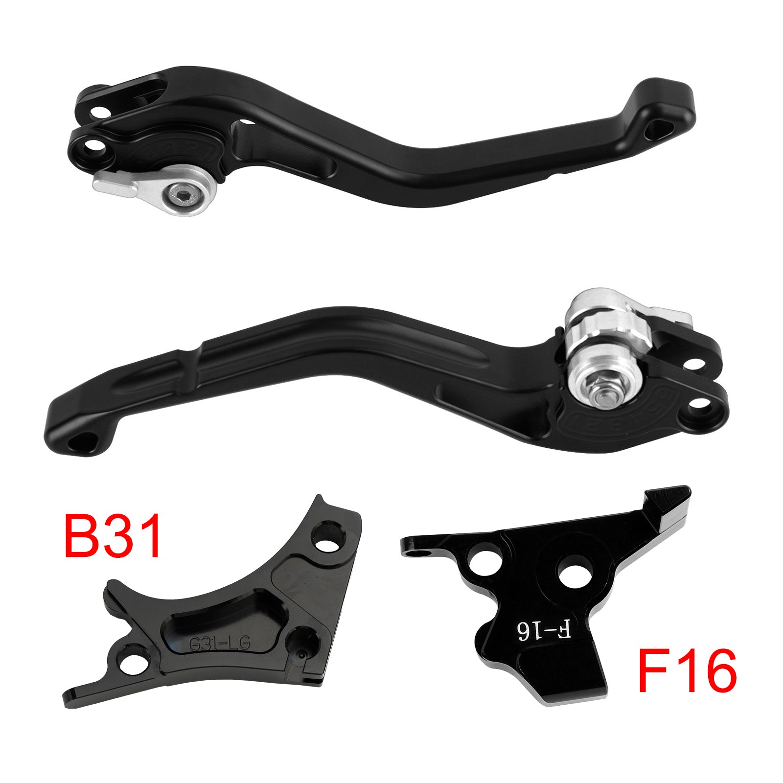 2017-2018 Silver BMW G310R G310GS NEW Short Clutch Brake Lever