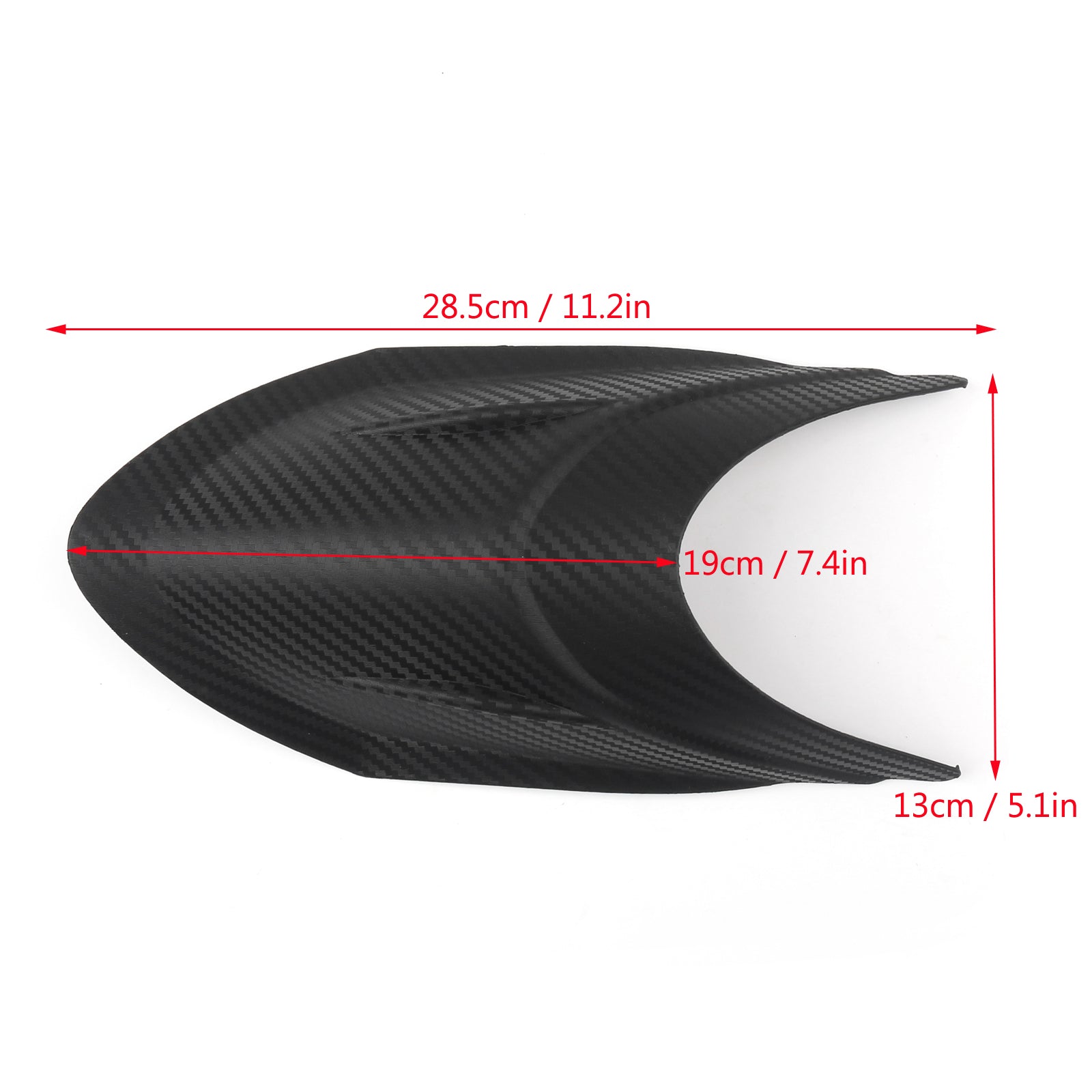 BMW R1200GS 13-18 1250GS 19-23 ADV Front Fender Mudguard Hugger Extension