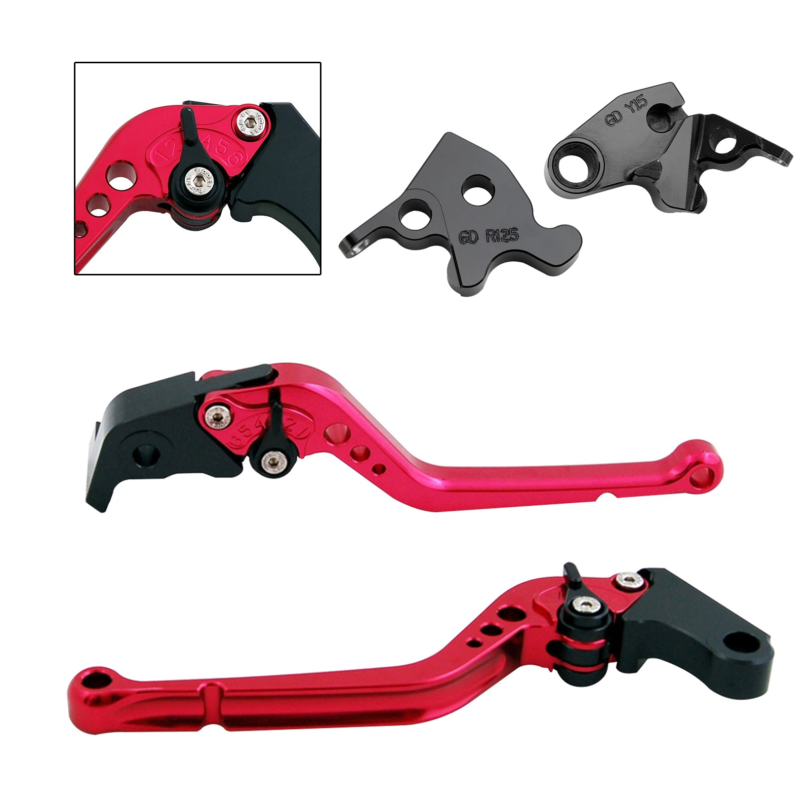 2019-2022 Yamaha xsr 155 mt15 alavanca de freio de embreagem longa