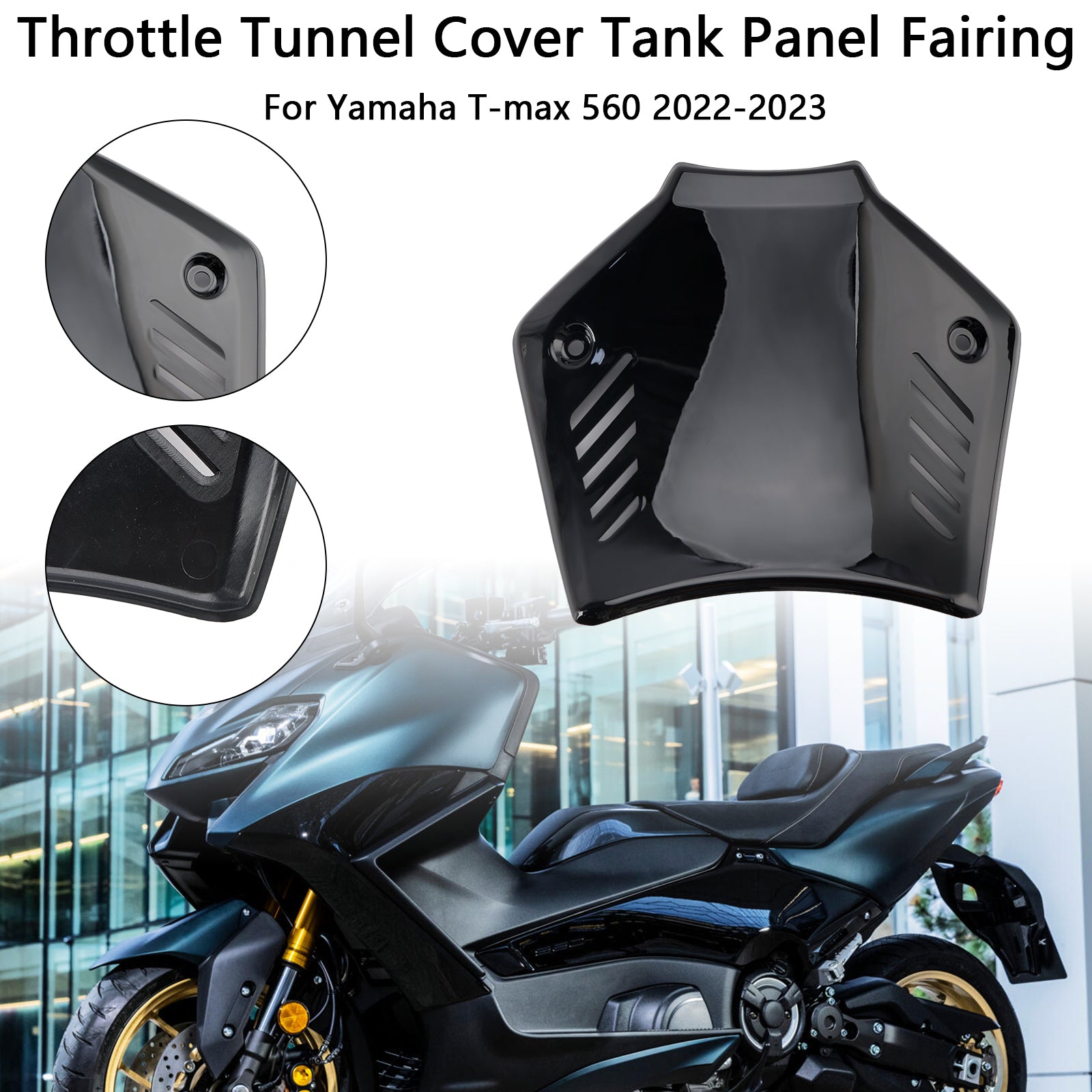 2022 2023 YAMAHA TMAX 560 GASS TUNNEL TANK Tankpanelen