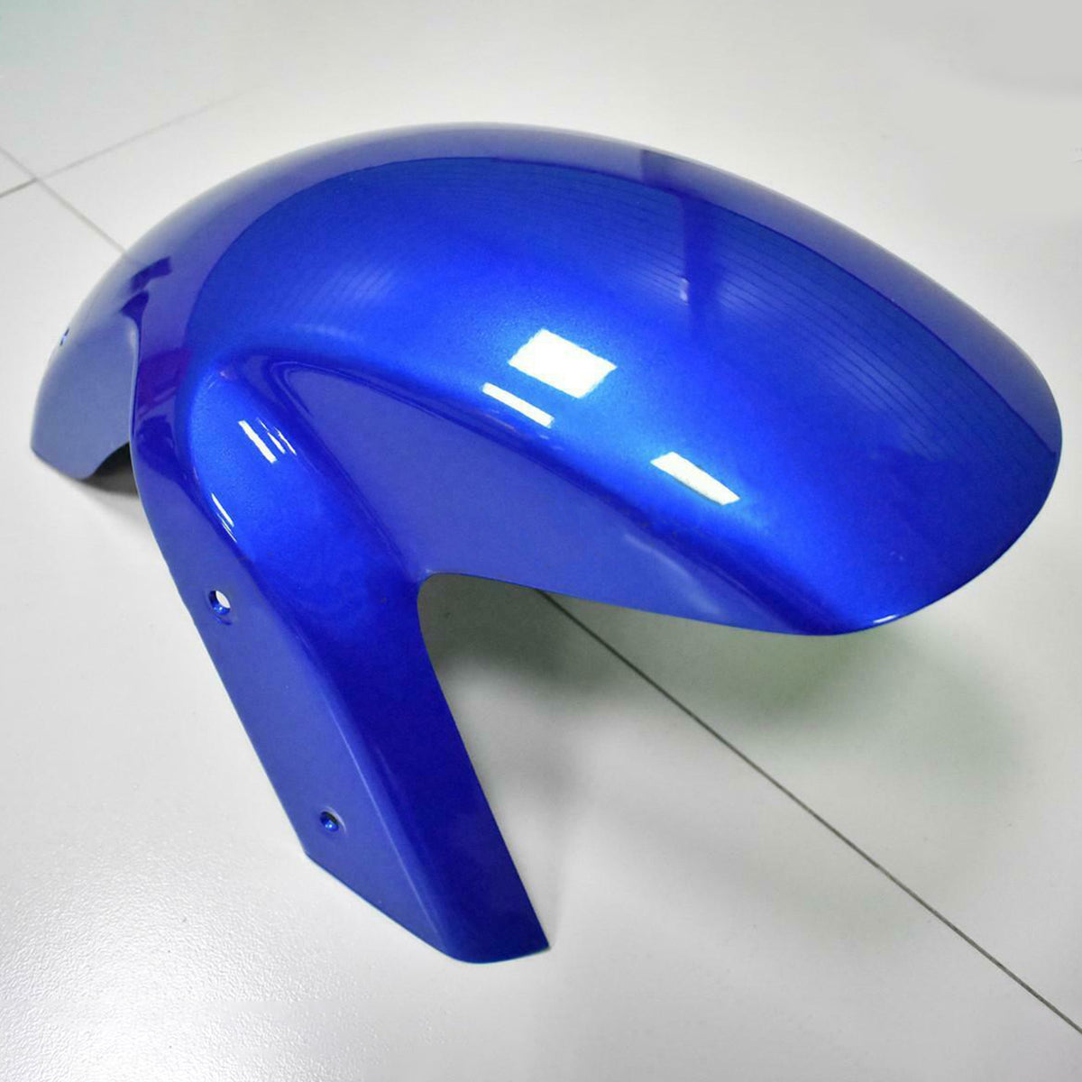 Amotopart 2006-2008 Kawasaki Ninja 650 ER-6F EX650 Sort Hvid Blå Fairing Kit