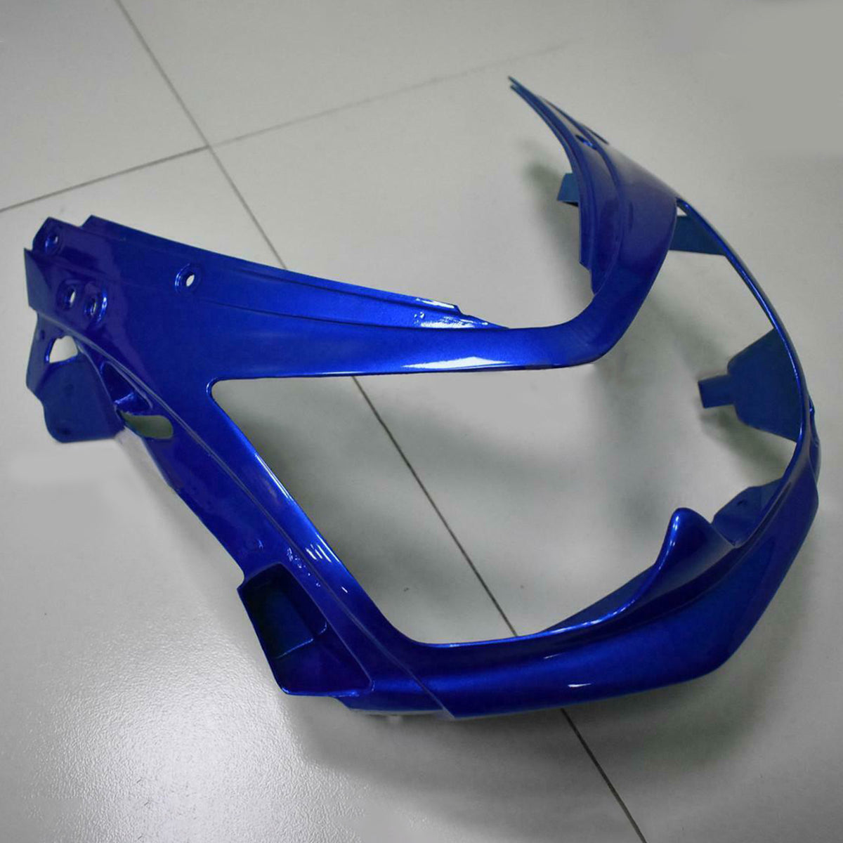 Amotopart 2006-2008 Kawasaki Ninja 650 ER-6F EX650 Sort Hvid Blå Fairing Kit
