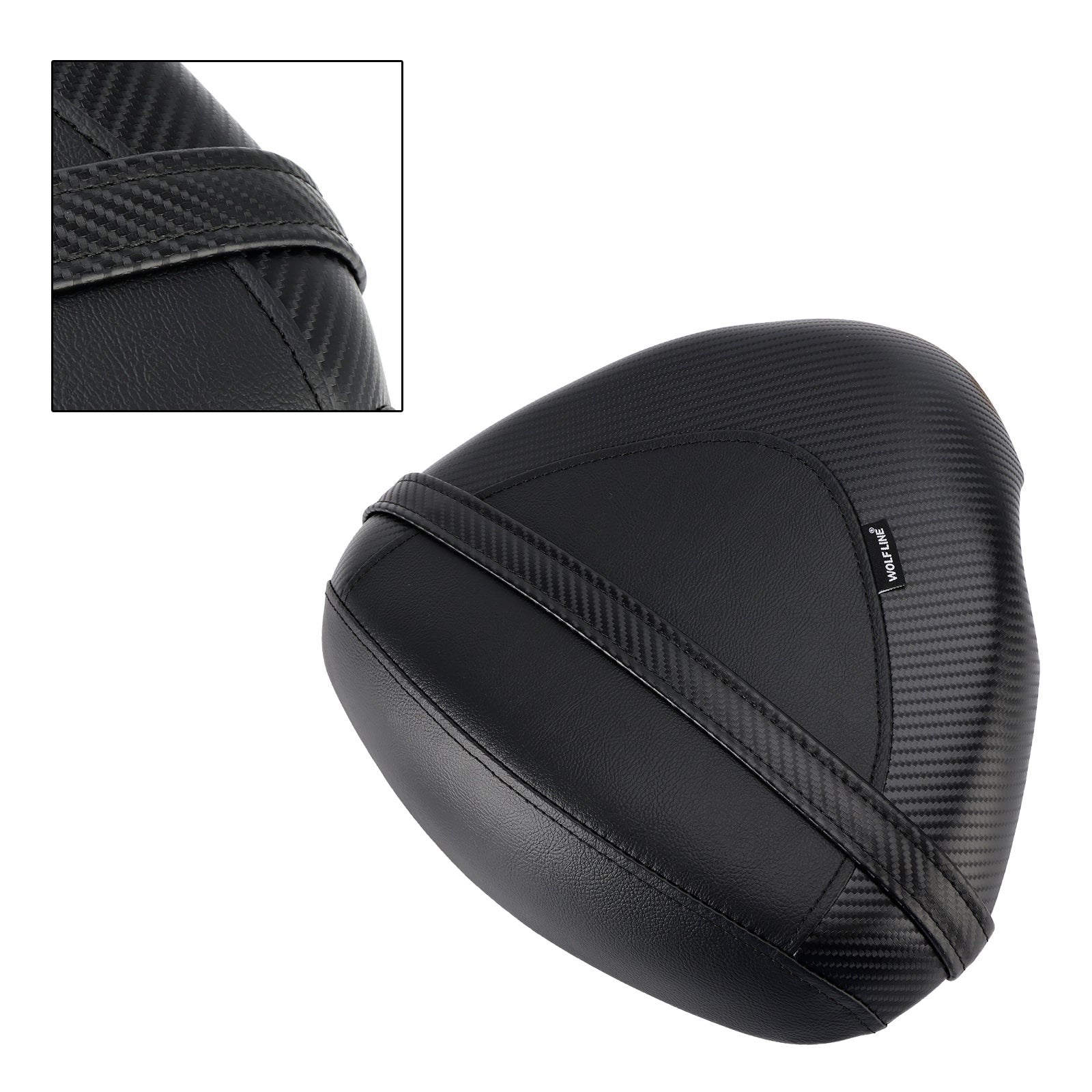 22-24 White SUZUKI Hayabusa GSX1300R Rear Seat Passenger Cushion Flat Pu